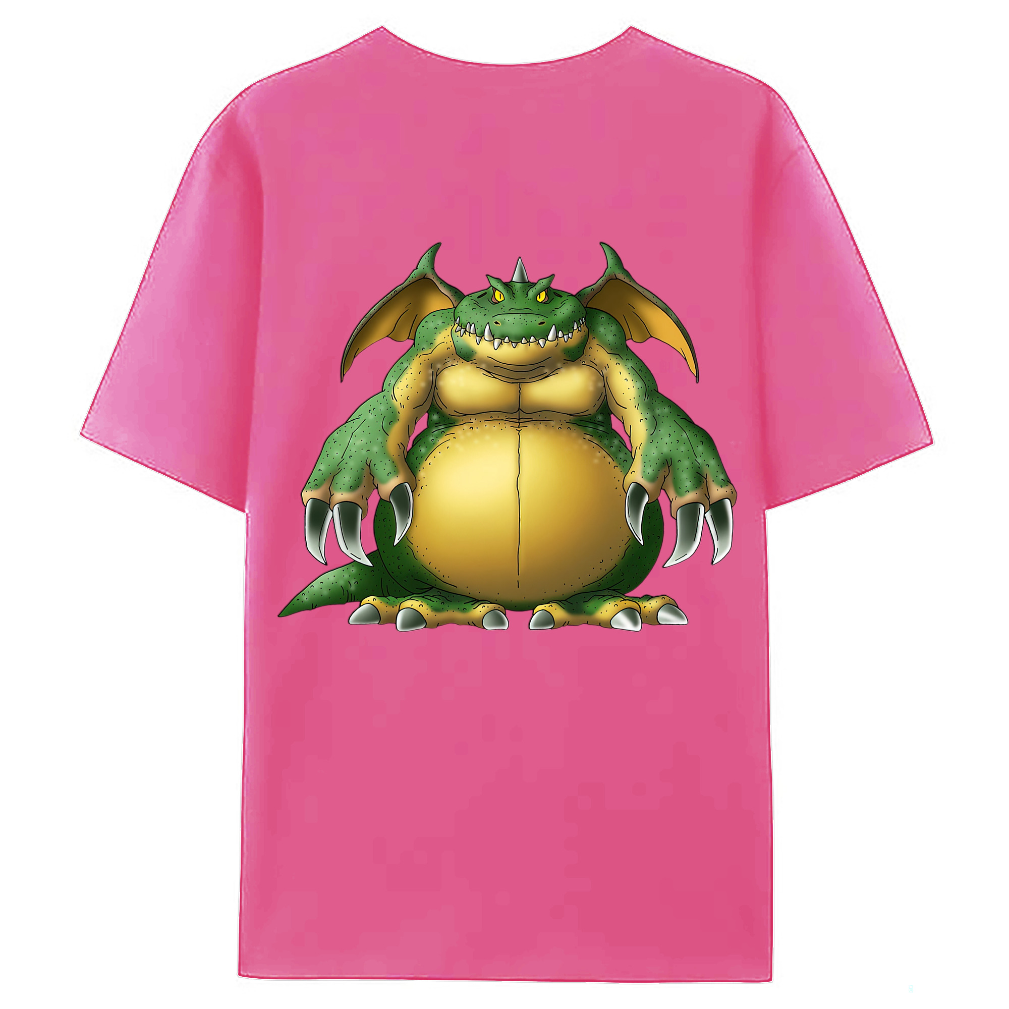 （画像用） ドラゴンクエスト Doragon Kuesuto Dragon Quest レディース半袖Tシャツ(バックプリント)