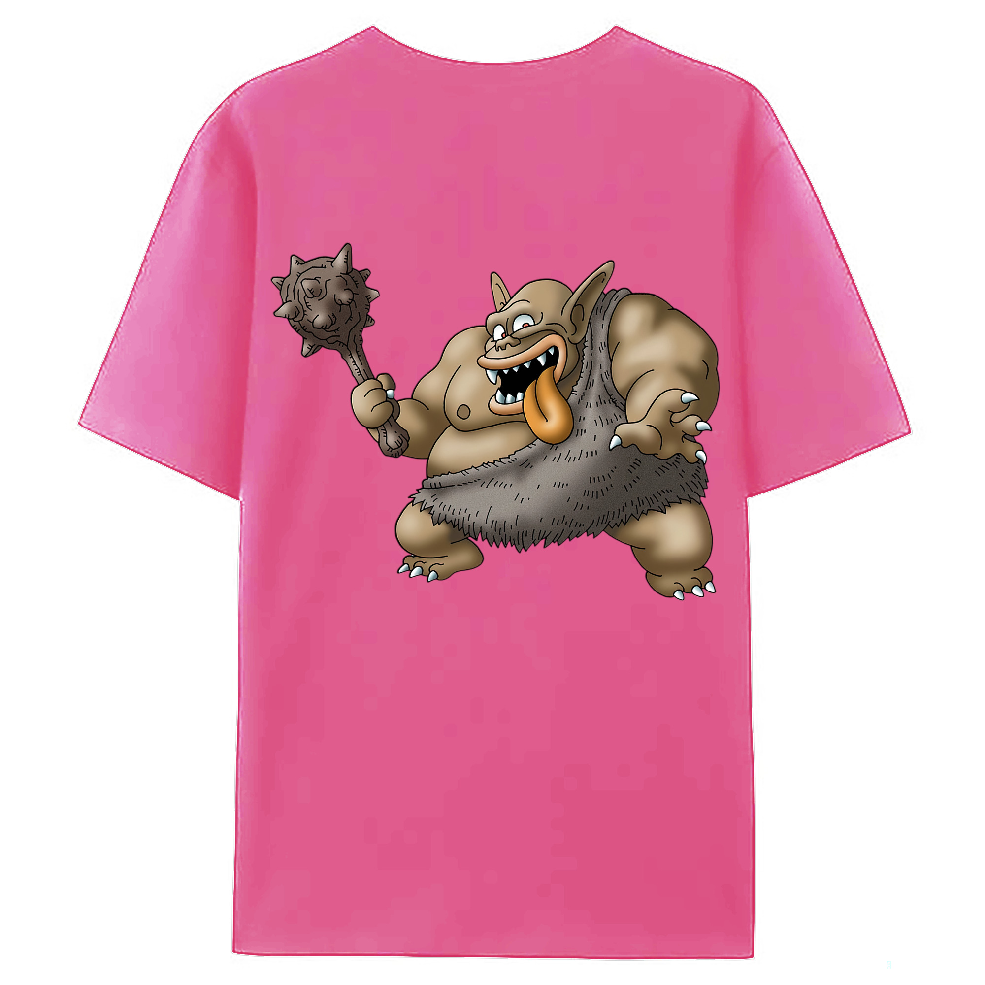 （画像用） ドラゴンクエスト Doragon Kuesuto Dragon Quest レディース半袖Tシャツ(バックプリント)
