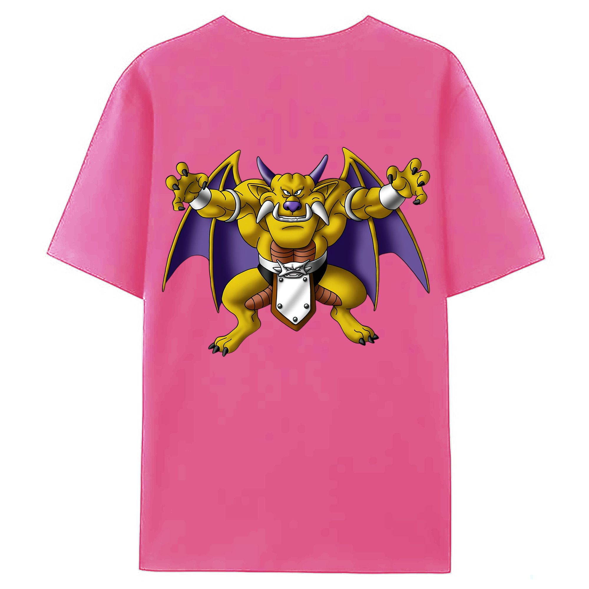 （画像用） ドラゴンクエスト Doragon Kuesuto Dragon Quest レディース半袖Tシャツ(バックプリント)