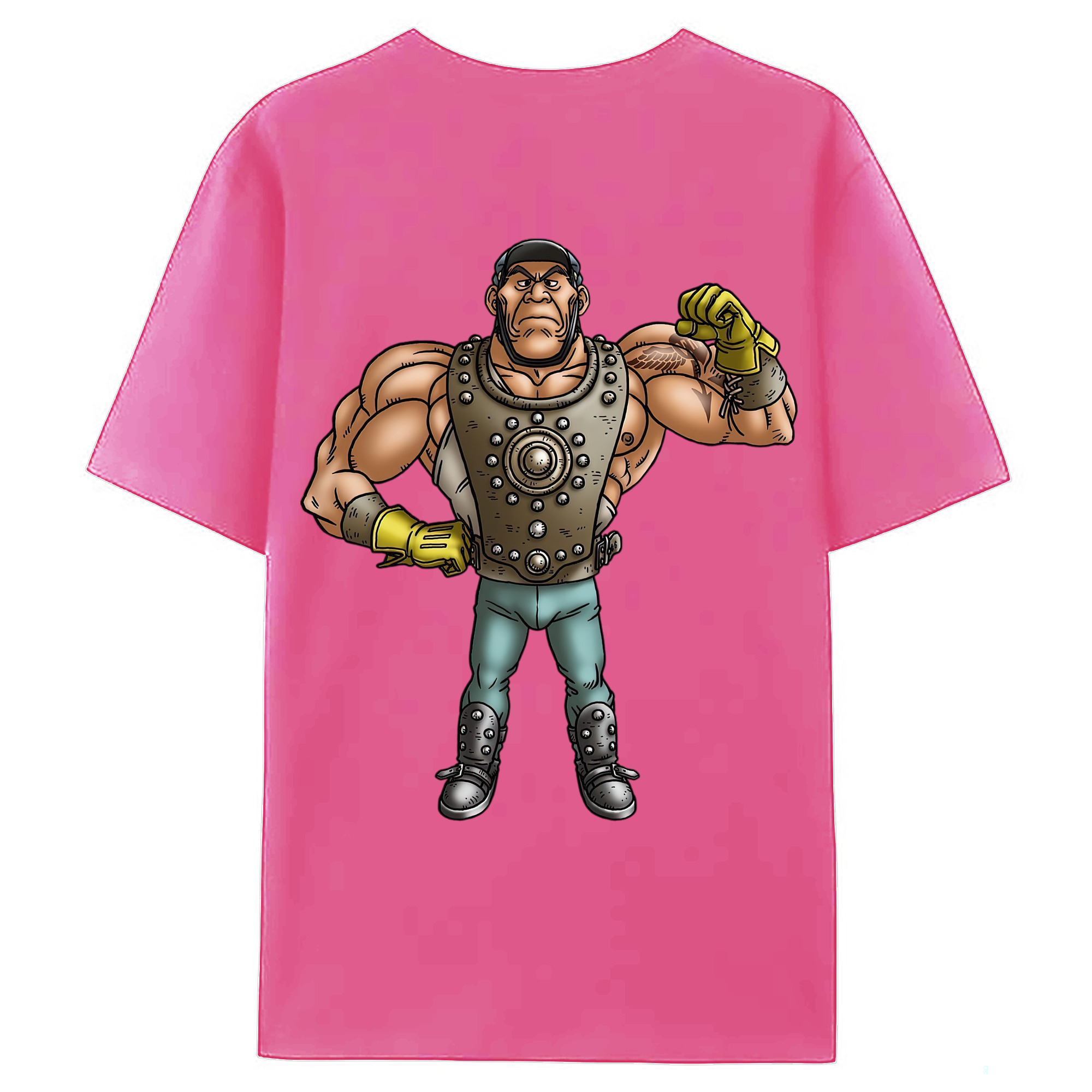 （画像用） ドラゴンクエスト Doragon Kuesuto Dragon Quest レディース半袖Tシャツ(バックプリント)