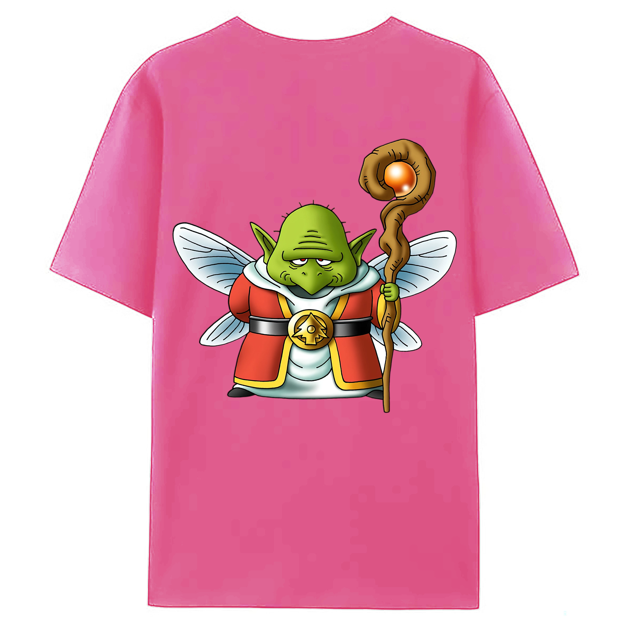 （画像用） ドラゴンクエスト Doragon Kuesuto Dragon Quest レディース半袖Tシャツ(バックプリント)