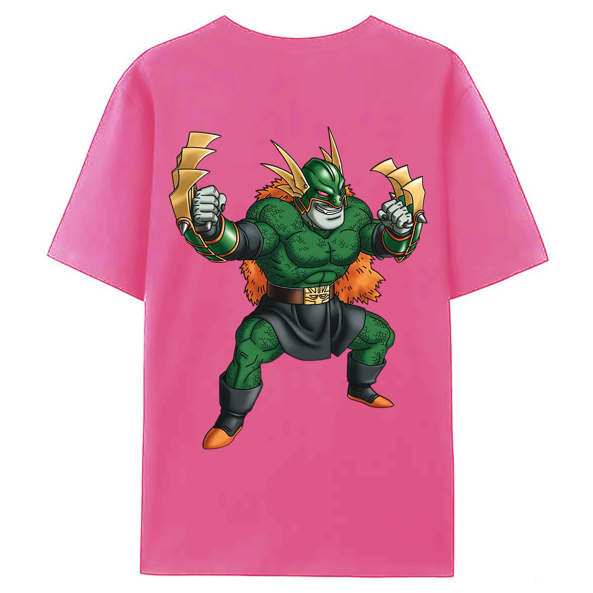 （画像用） ドラゴンクエスト Doragon Kuesuto Dragon Quest レディース半袖Tシャツ(バックプリント)