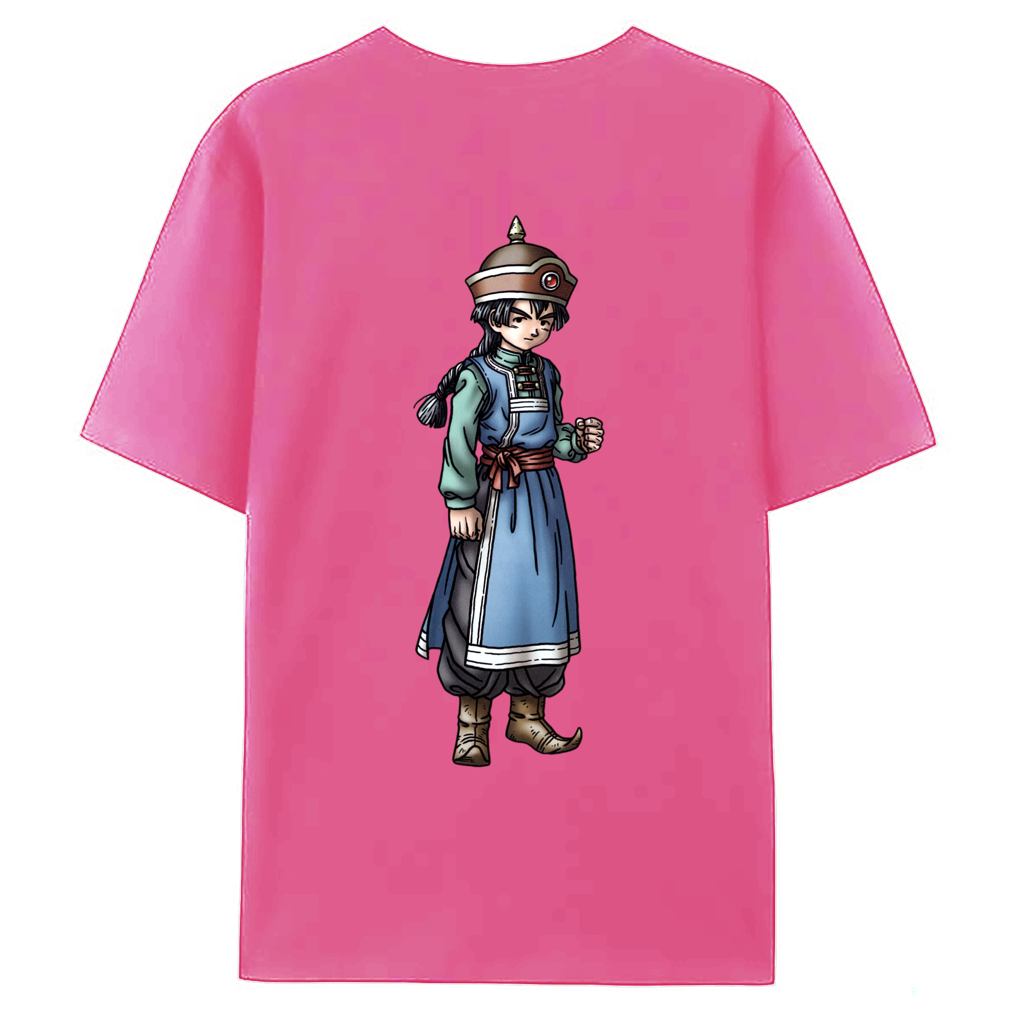 （画像用） ドラゴンクエスト Doragon Kuesuto Dragon Quest レディース半袖Tシャツ(バックプリント)