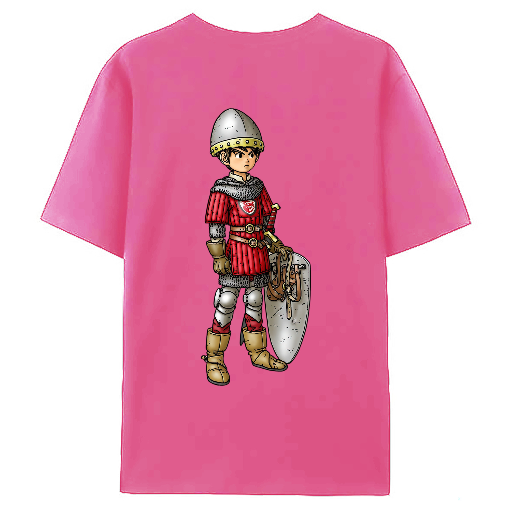 （画像用） ドラゴンクエスト Doragon Kuesuto Dragon Quest レディース半袖Tシャツ(バックプリント)