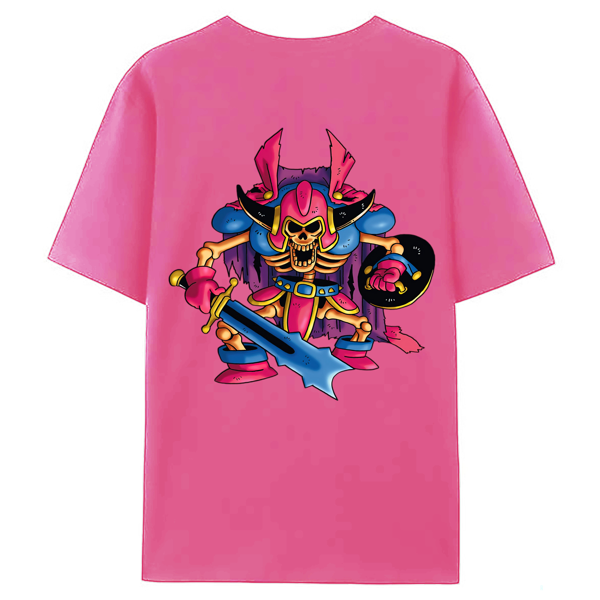 （画像用） ドラゴンクエスト Doragon Kuesuto Dragon Quest レディース半袖Tシャツ(バックプリント)