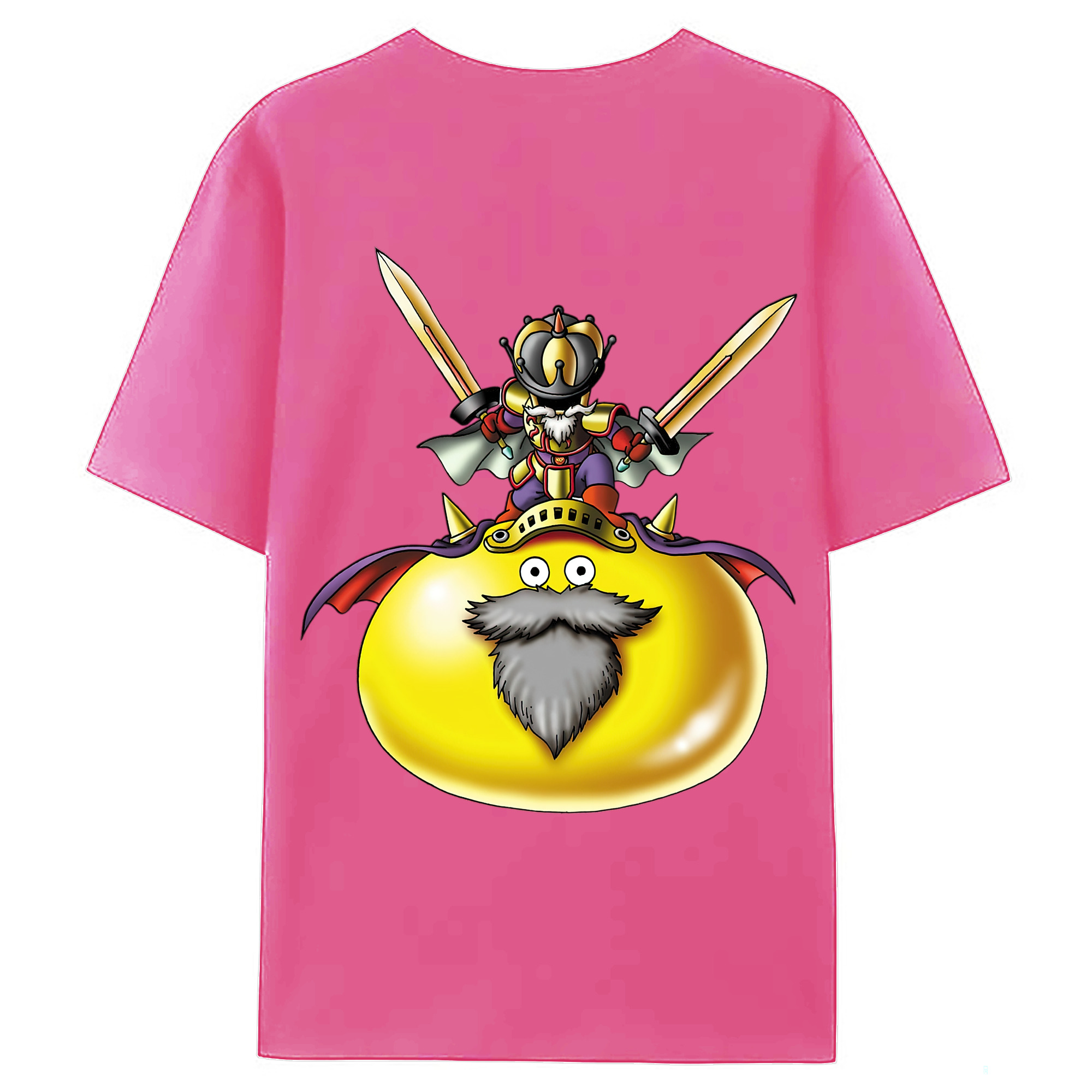 （画像用） ドラゴンクエスト Doragon Kuesuto Dragon Quest レディース半袖Tシャツ(バックプリント)