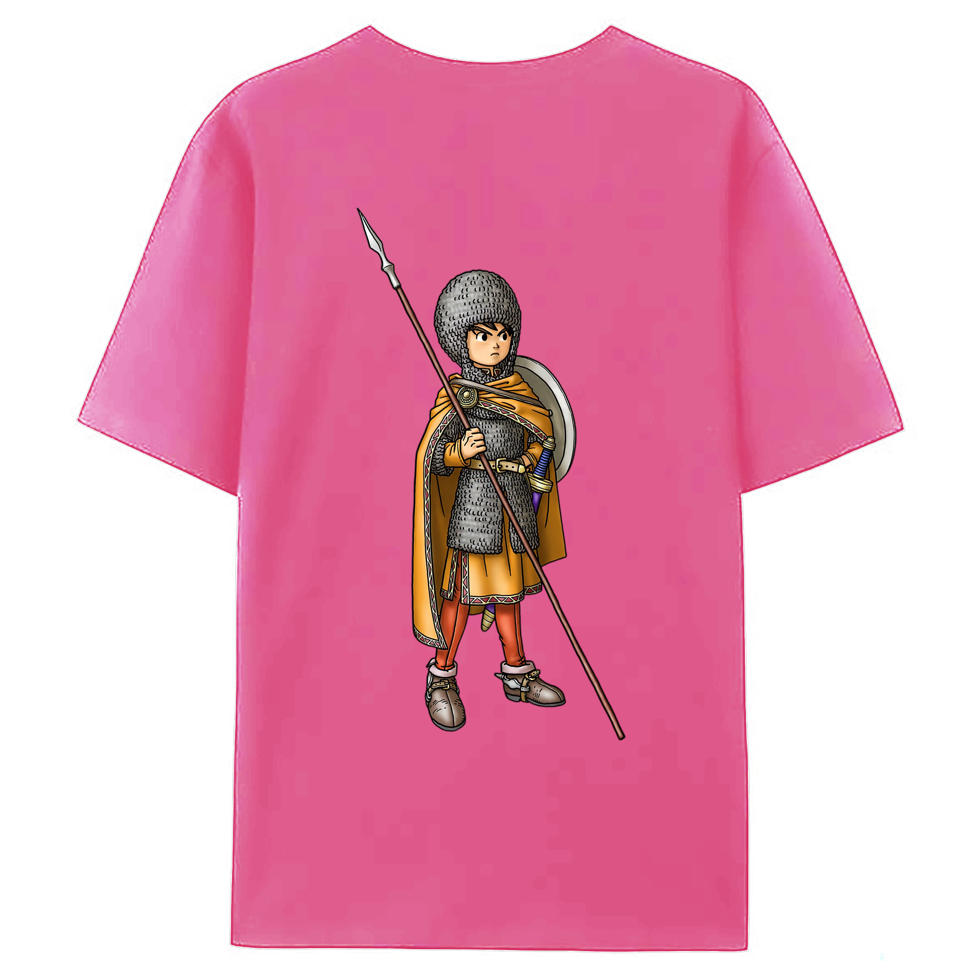 （画像用） ドラゴンクエスト Doragon Kuesuto Dragon Quest レディース半袖Tシャツ(バックプリント)