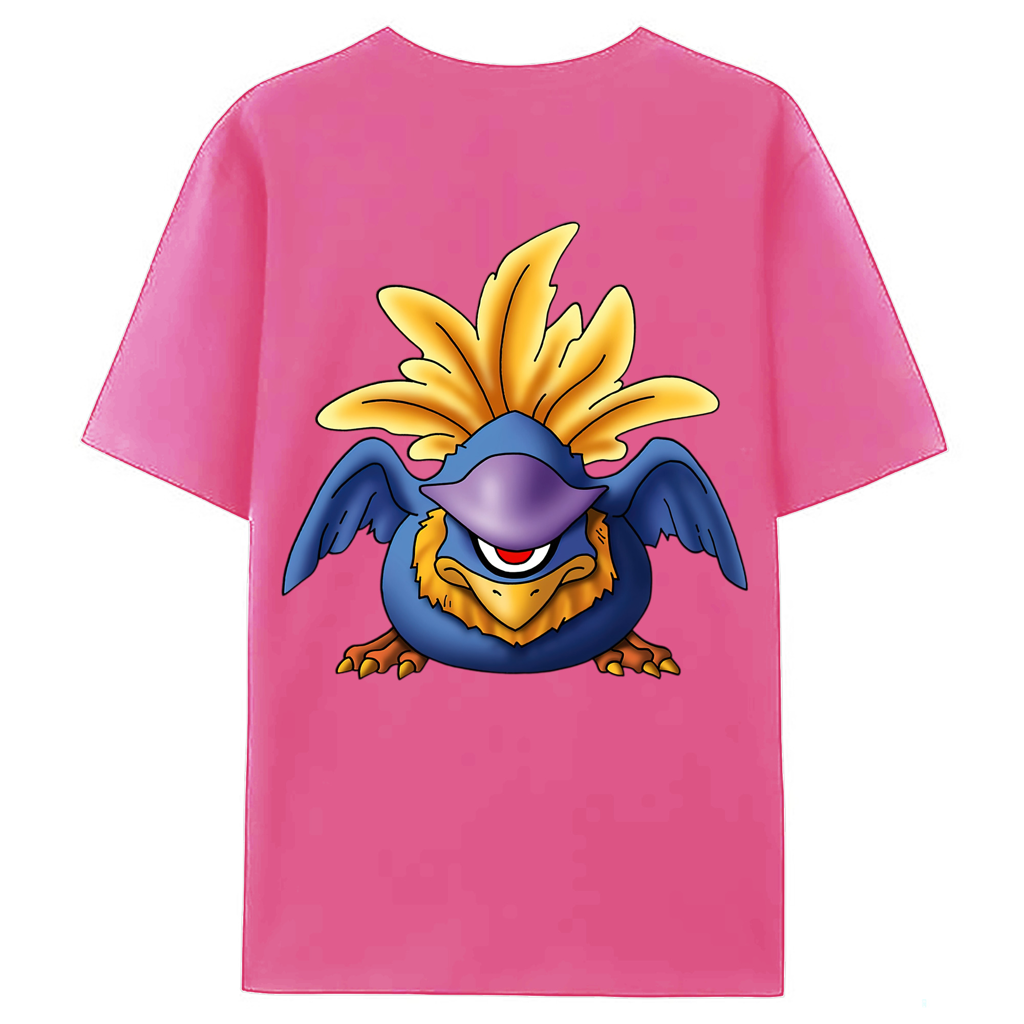 （画像用） ドラゴンクエスト Doragon Kuesuto Dragon Quest レディース半袖Tシャツ(バックプリント)