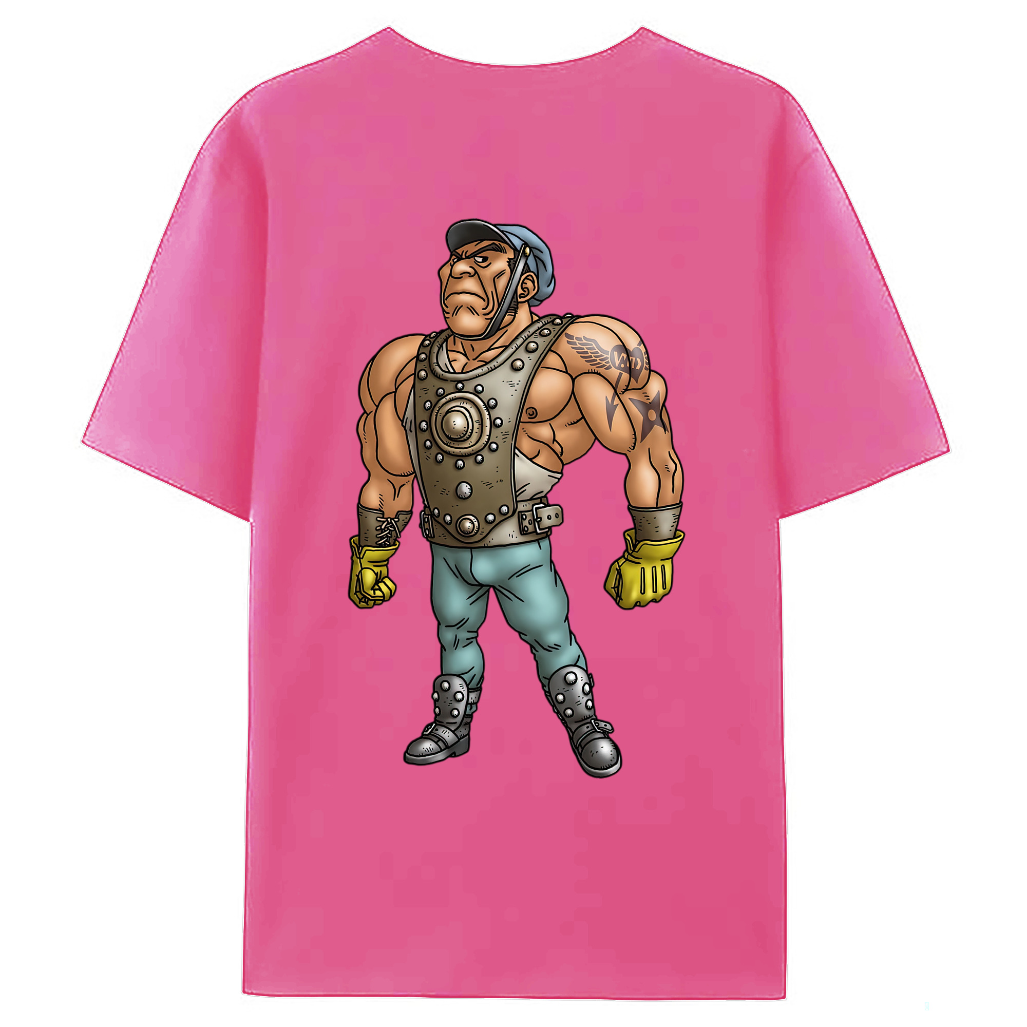 （画像用） ドラゴンクエスト Doragon Kuesuto Dragon Quest レディース半袖Tシャツ(バックプリント)