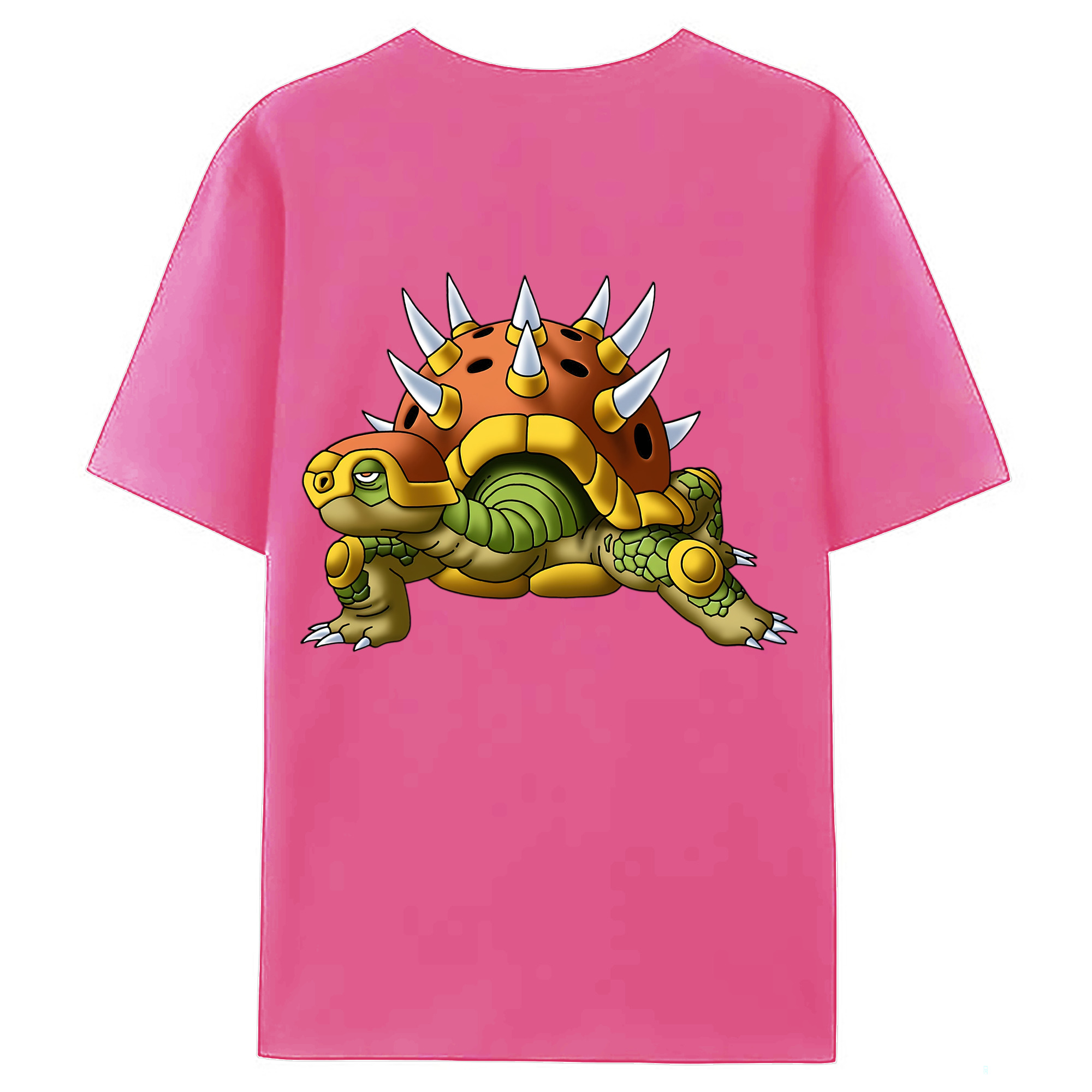 （画像用） ドラゴンクエスト Doragon Kuesuto Dragon Quest レディース半袖Tシャツ(バックプリント)