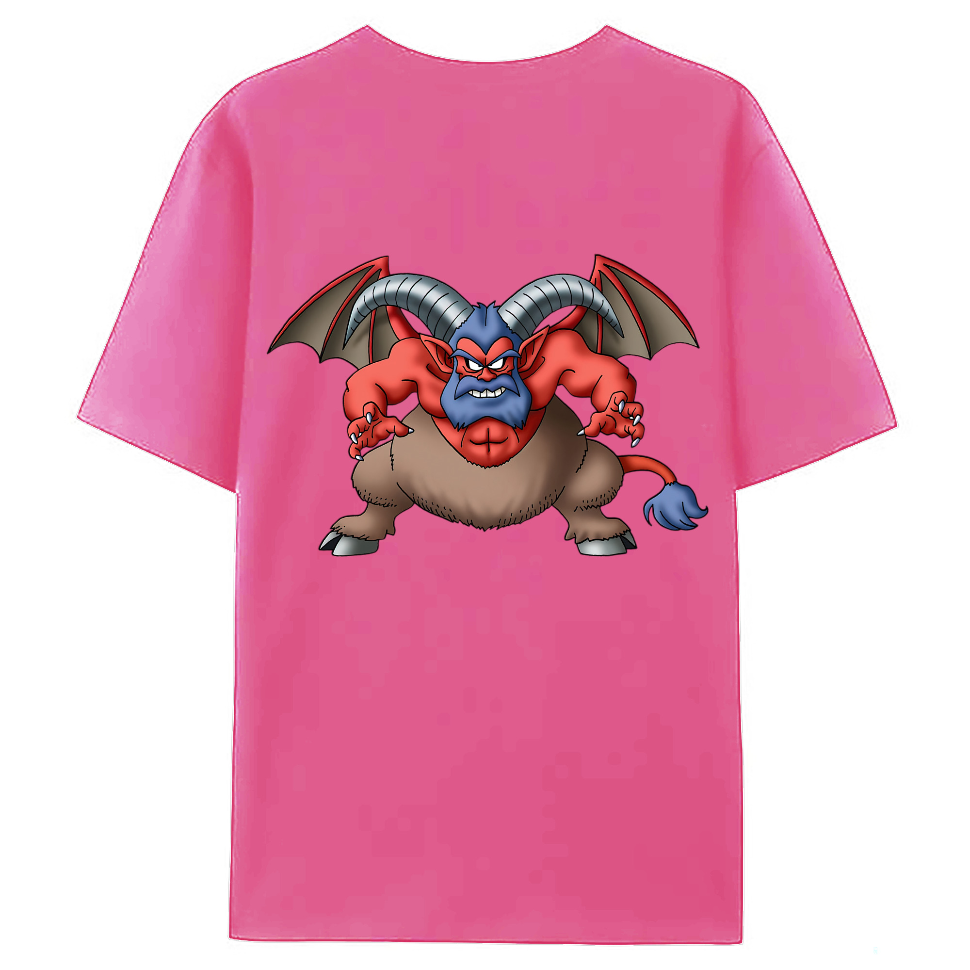 （画像用） ドラゴンクエスト Doragon Kuesuto Dragon Quest レディース半袖Tシャツ(バックプリント)