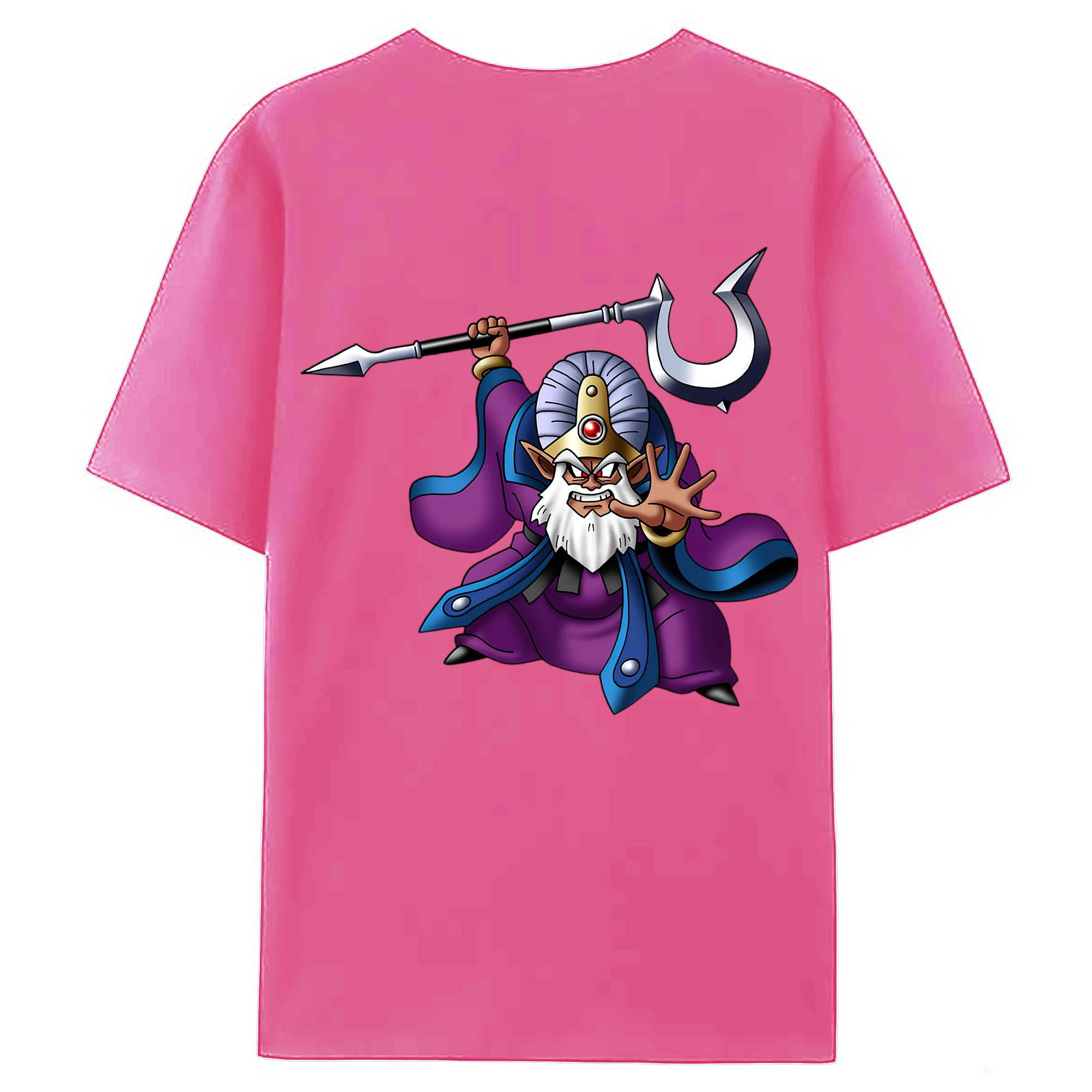 （画像用） ドラゴンクエスト Doragon Kuesuto Dragon Quest レディース半袖Tシャツ(バックプリント)