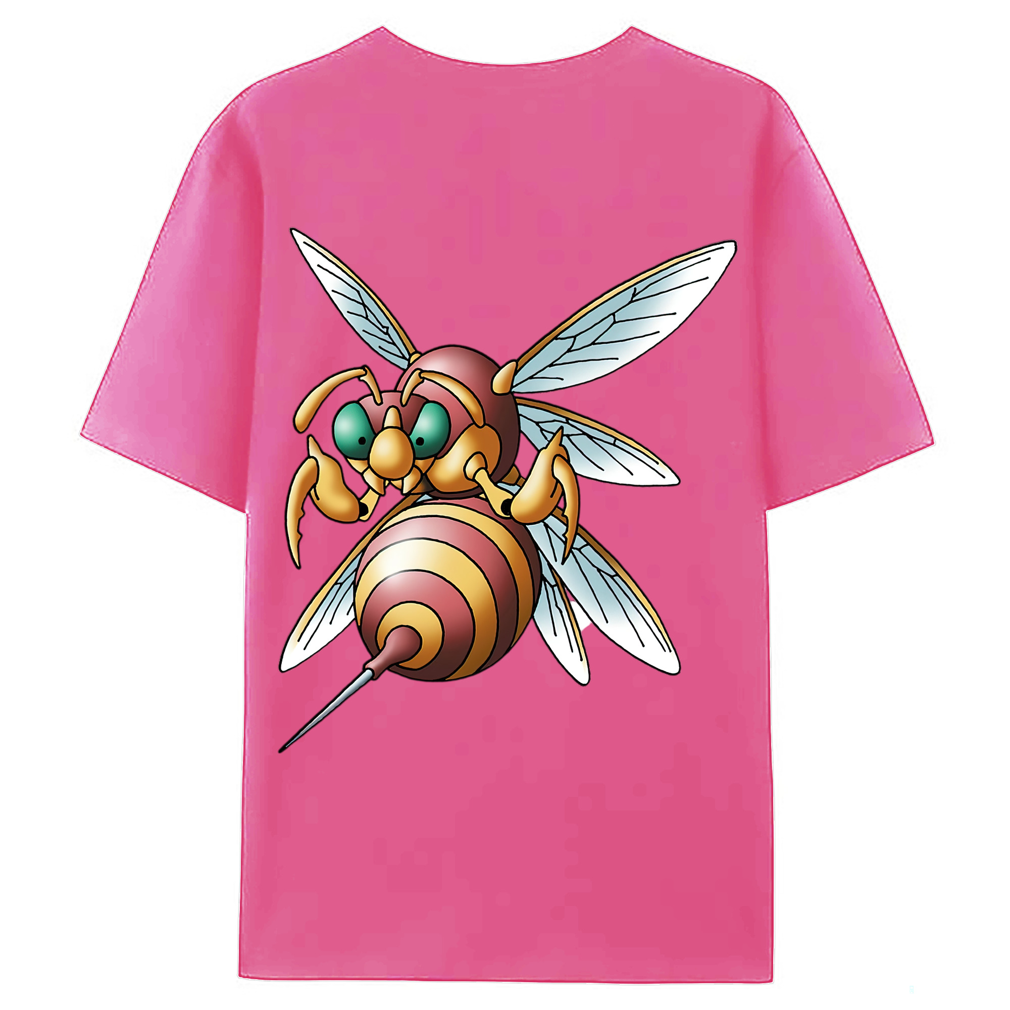 （画像用） ドラゴンクエスト Doragon Kuesuto Dragon Quest レディース半袖Tシャツ(バックプリント)