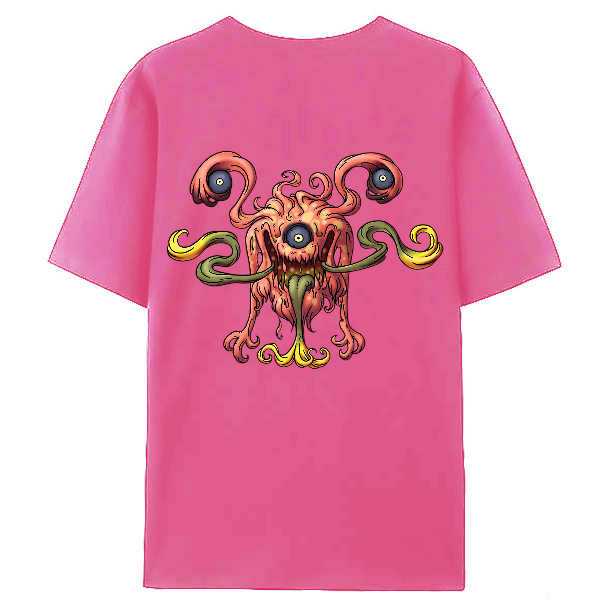 （画像用） ドラゴンクエスト Doragon Kuesuto Dragon Quest レディース半袖Tシャツ(バックプリント)