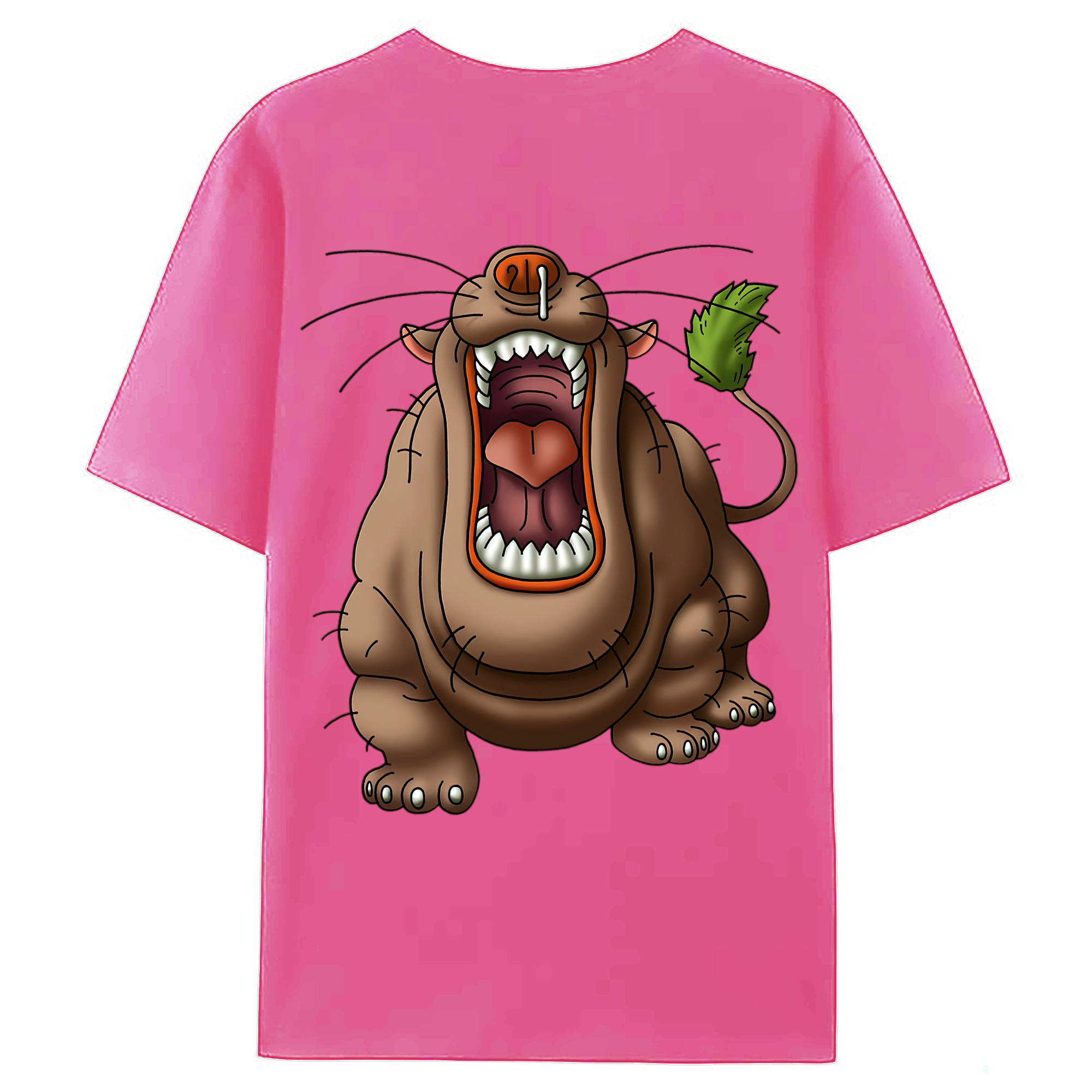 （画像用） ドラゴンクエスト Doragon Kuesuto Dragon Quest レディース半袖Tシャツ(バックプリント)