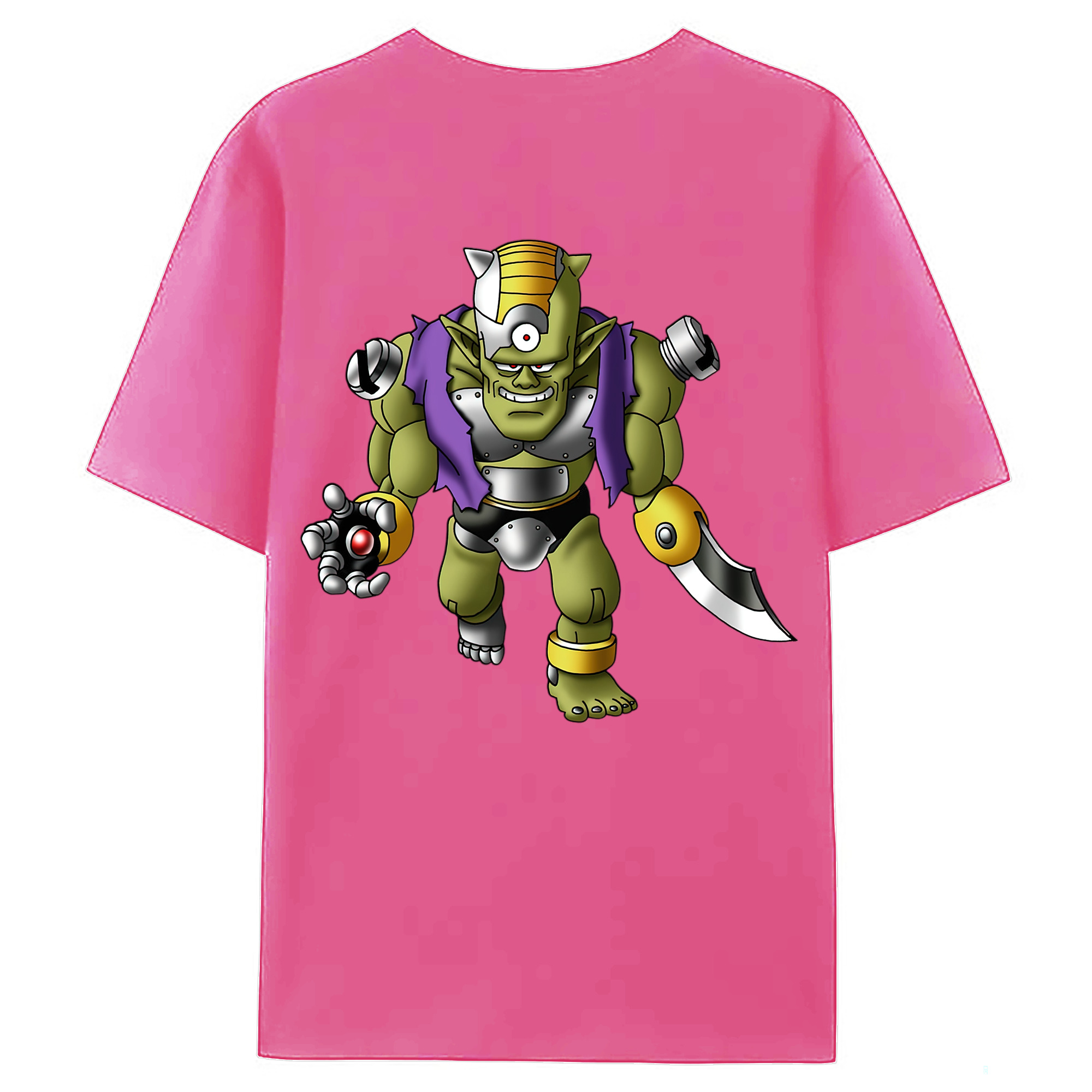 （画像用） ドラゴンクエスト Doragon Kuesuto Dragon Quest レディース半袖Tシャツ(バックプリント)