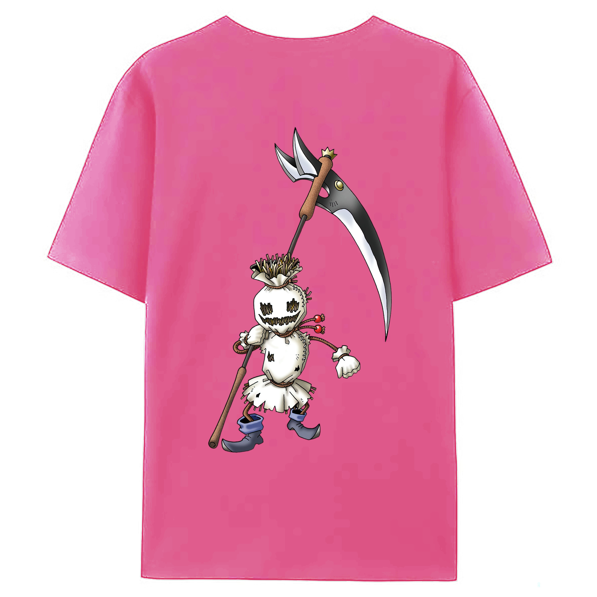 （画像用） ドラゴンクエスト Doragon Kuesuto Dragon Quest レディース半袖Tシャツ(バックプリント)