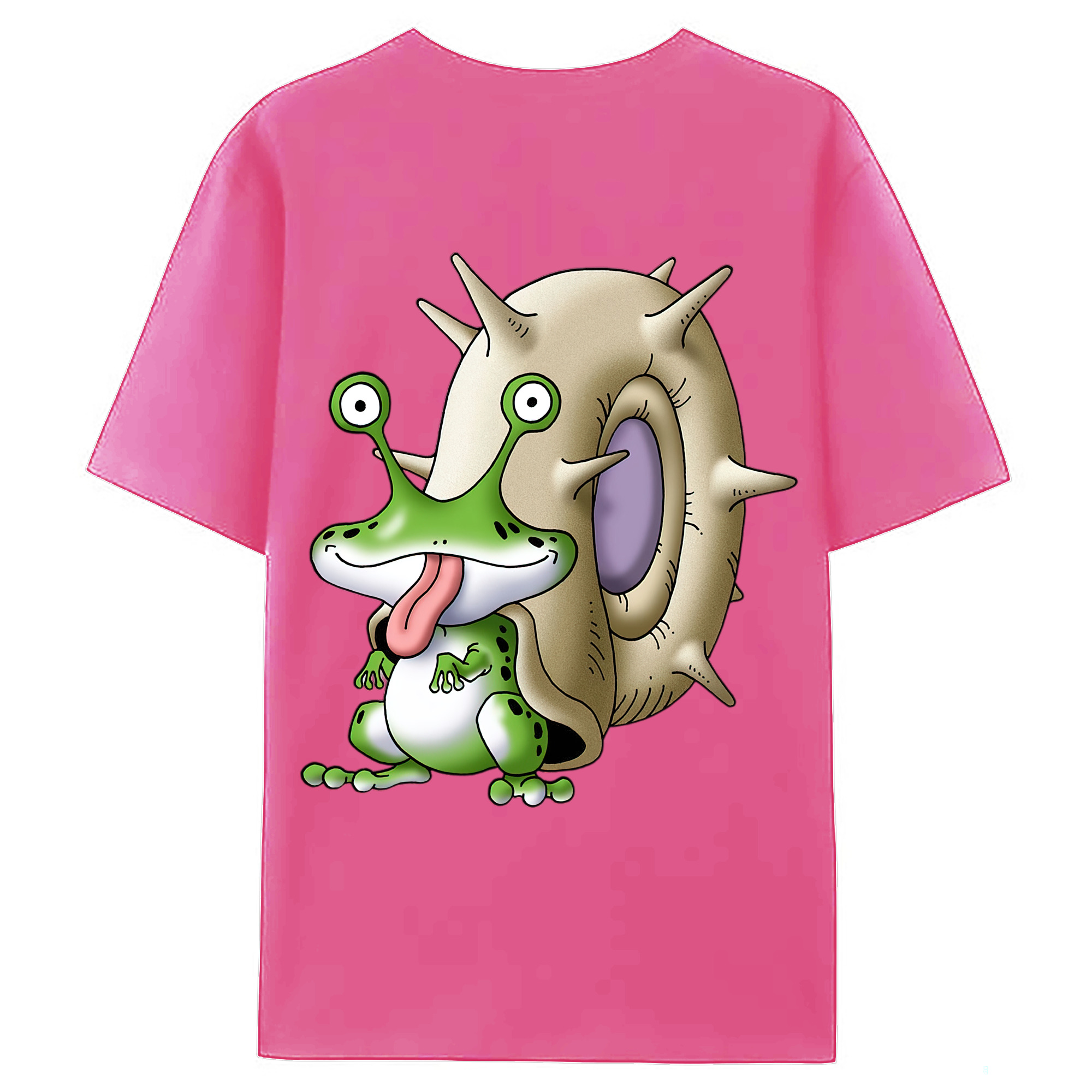 （画像用） ドラゴンクエスト Doragon Kuesuto Dragon Quest レディース半袖Tシャツ(バックプリント)