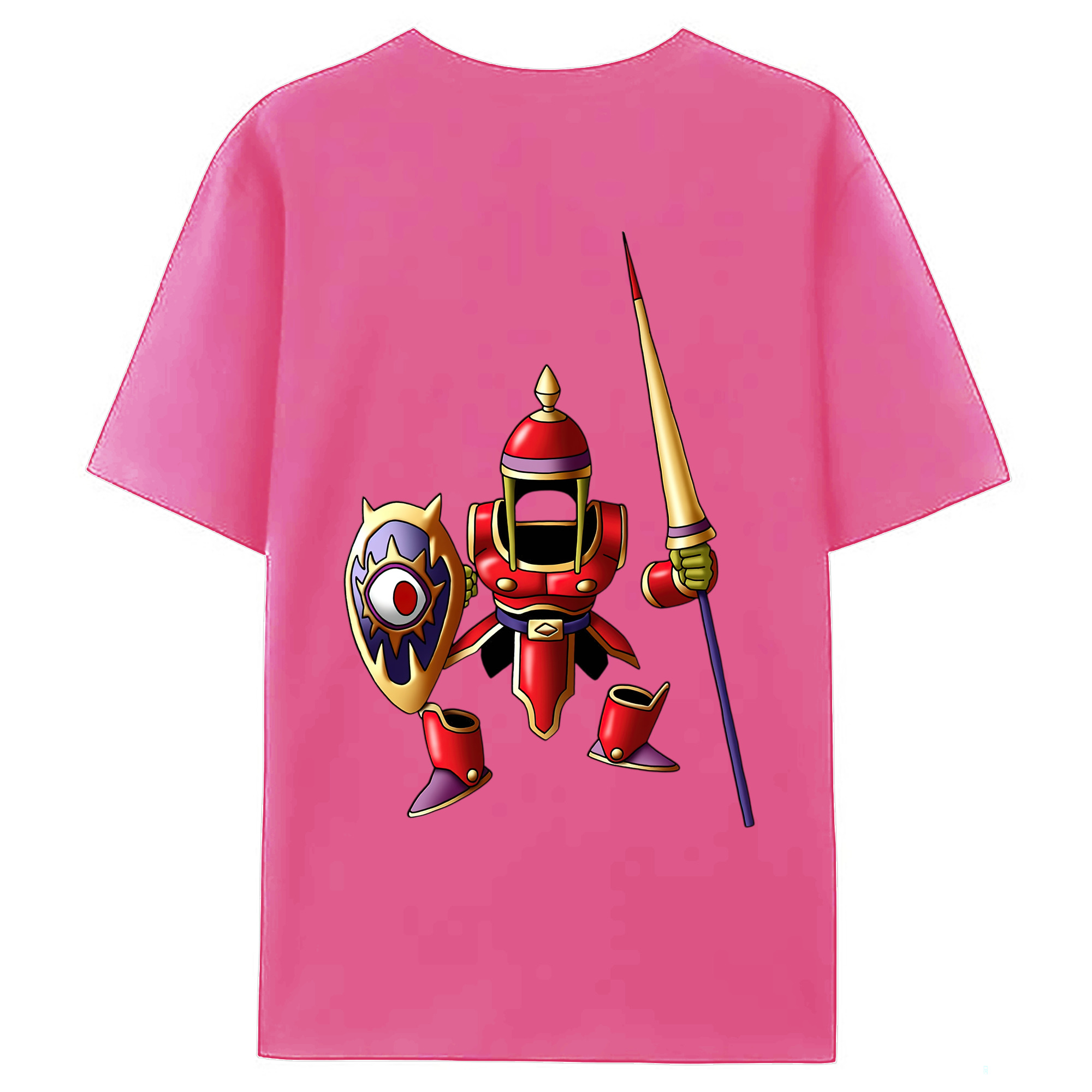 （画像用） ドラゴンクエスト Doragon Kuesuto Dragon Quest レディース半袖Tシャツ(バックプリント)
