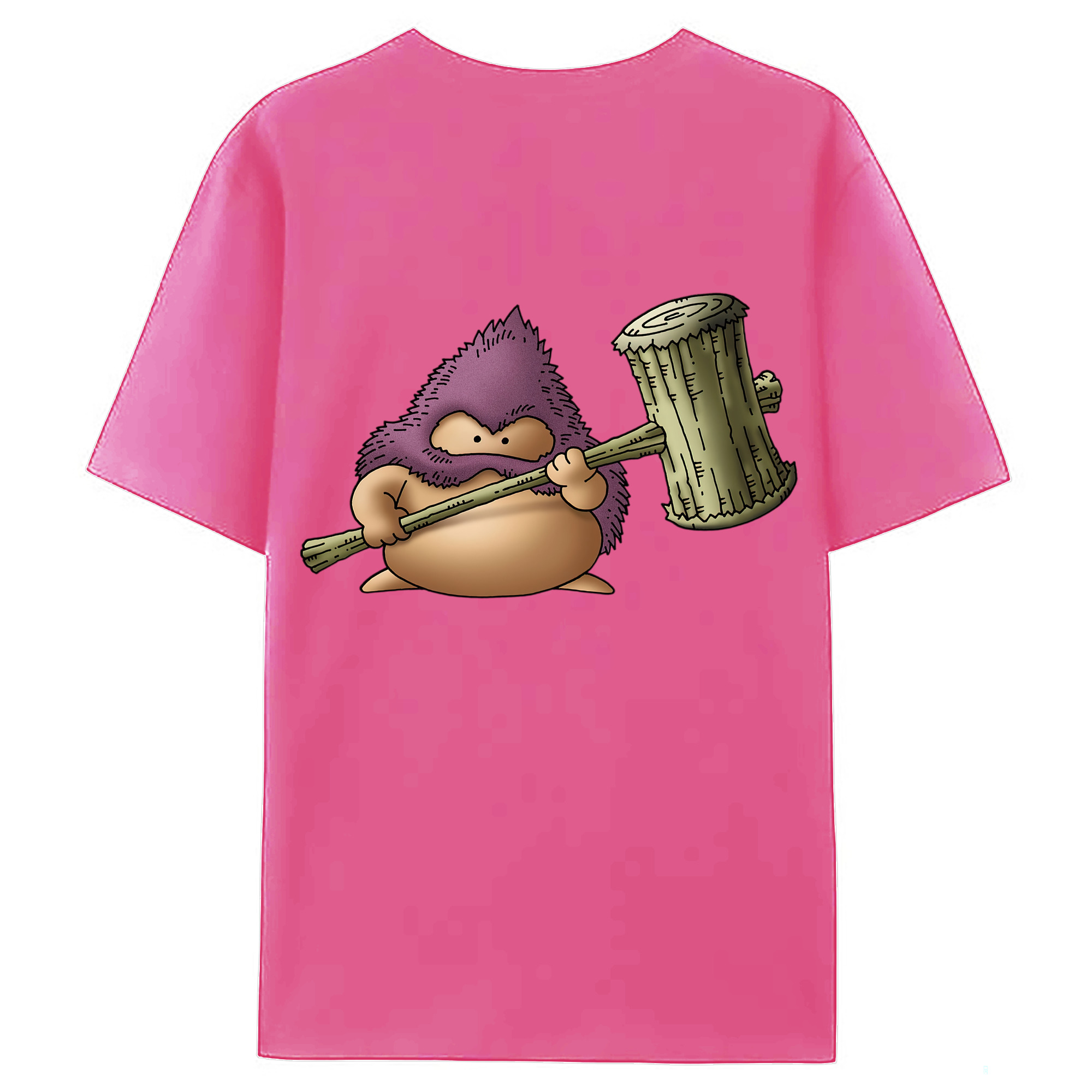 （画像用） ドラゴンクエスト Doragon Kuesuto Dragon Quest レディース半袖Tシャツ(バックプリント)