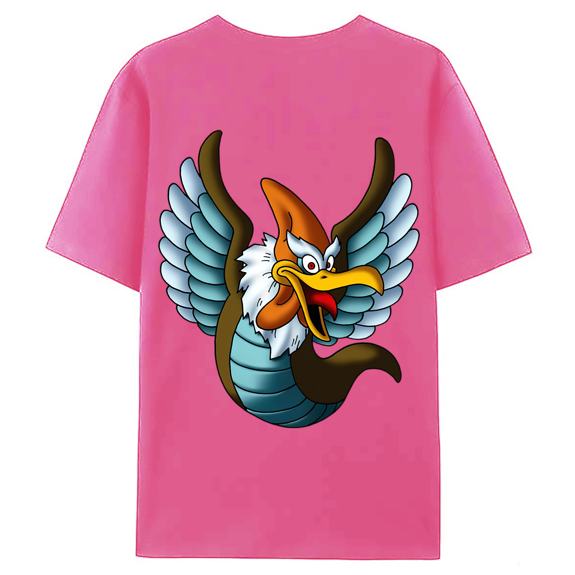 （画像用） ドラゴンクエスト Doragon Kuesuto Dragon Quest レディース半袖Tシャツ(バックプリント)