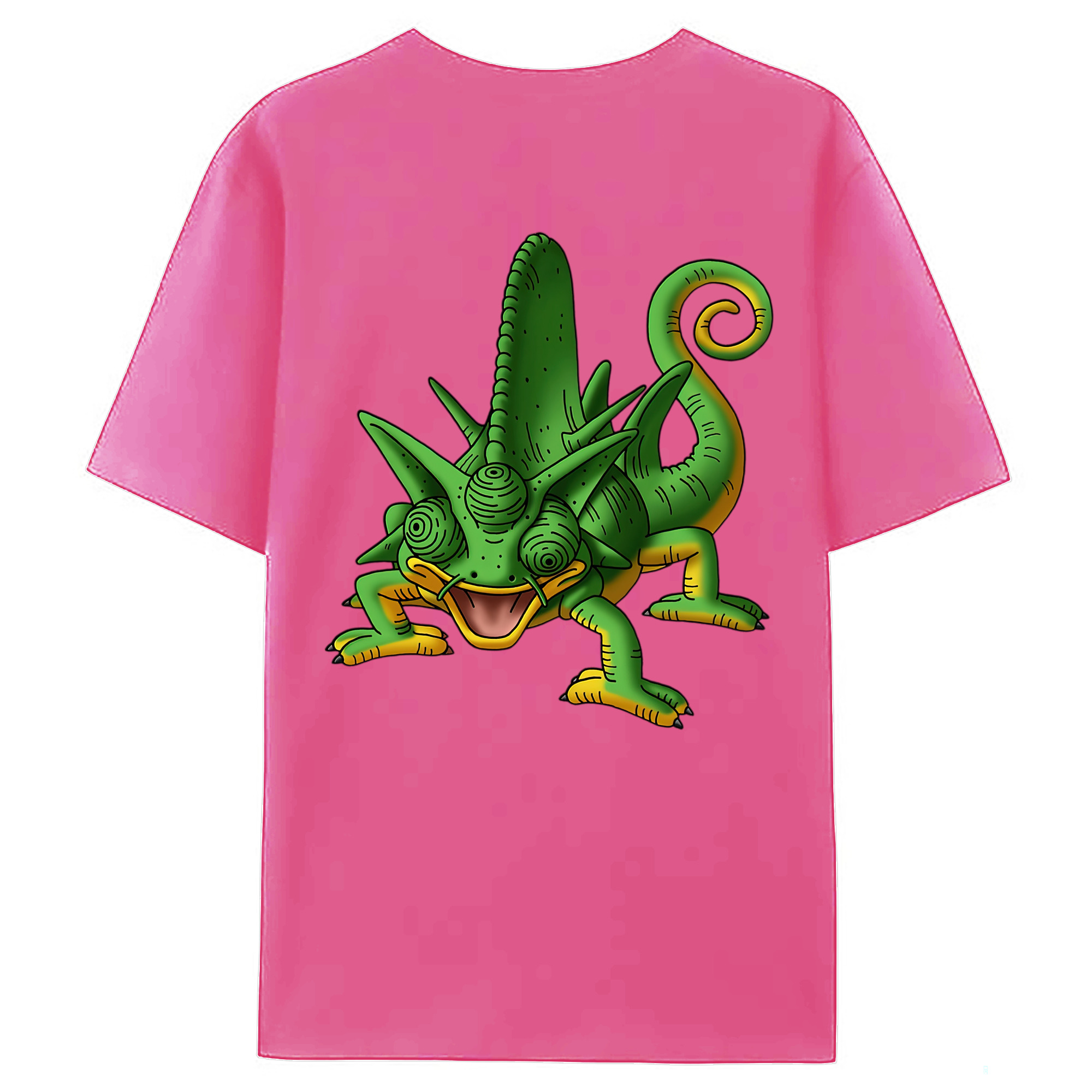 （画像用） ドラゴンクエスト Doragon Kuesuto Dragon Quest レディース半袖Tシャツ(バックプリント)