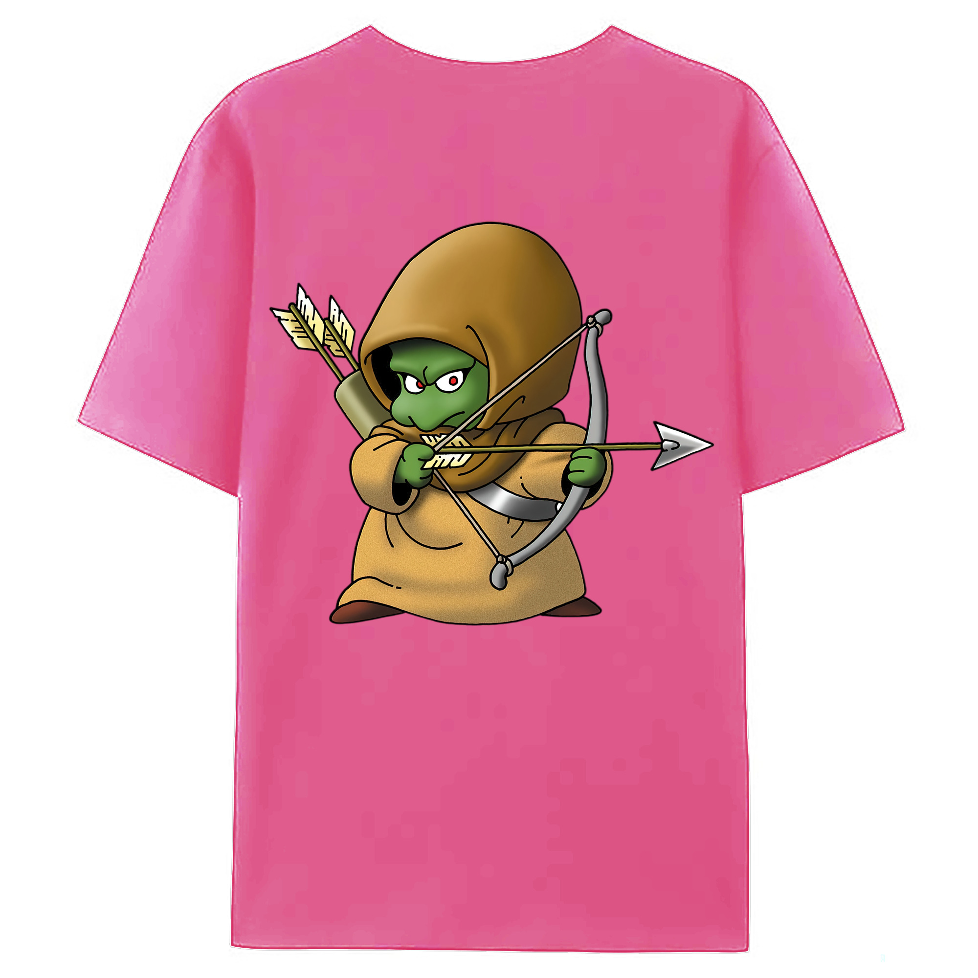 （画像用） ドラゴンクエスト Doragon Kuesuto Dragon Quest レディース半袖Tシャツ(バックプリント)