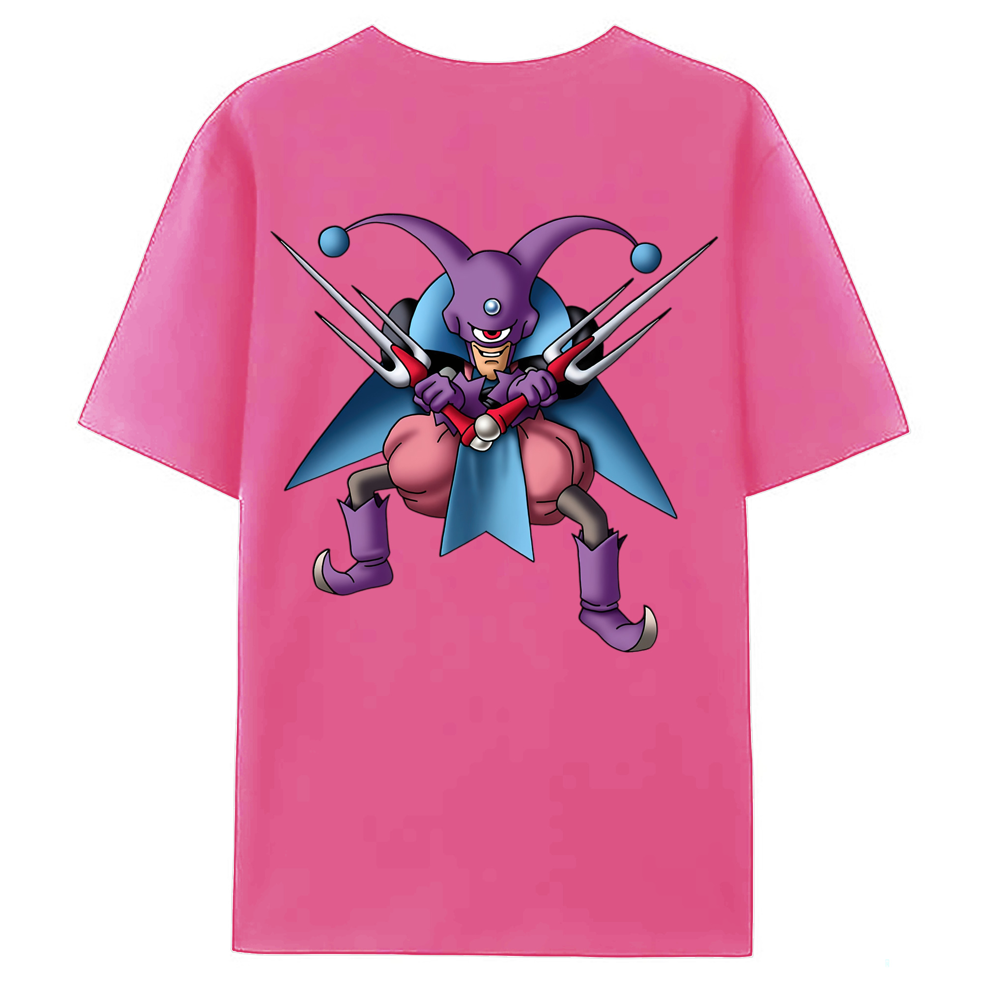 （画像用） ドラゴンクエスト Doragon Kuesuto Dragon Quest レディース半袖Tシャツ(バックプリント)