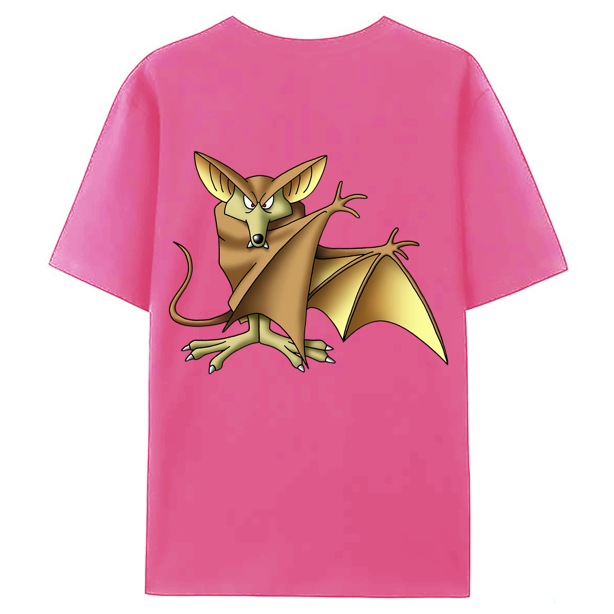 （画像用） ドラゴンクエスト Doragon Kuesuto Dragon Quest レディース半袖Tシャツ(バックプリント)
