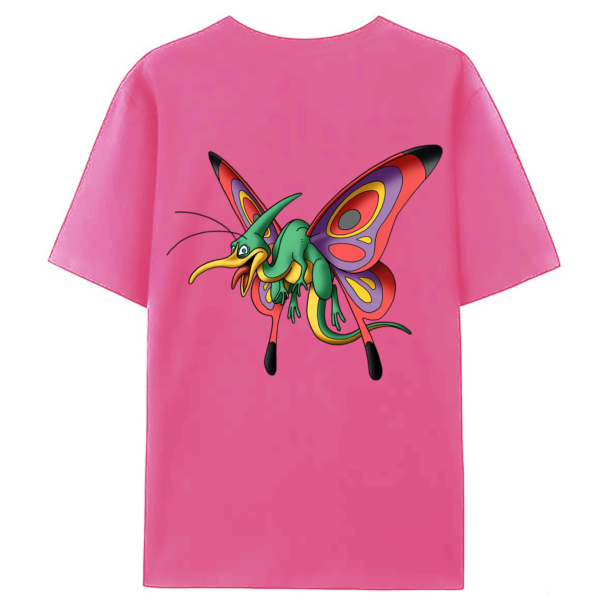 （画像用） ドラゴンクエスト Doragon Kuesuto Dragon Quest レディース半袖Tシャツ(バックプリント)