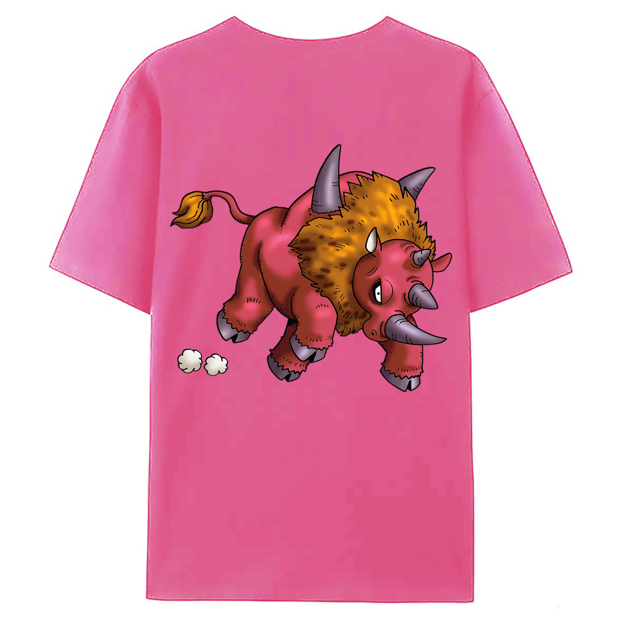 （画像用） ドラゴンクエスト Doragon Kuesuto Dragon Quest レディース半袖Tシャツ(バックプリント)
