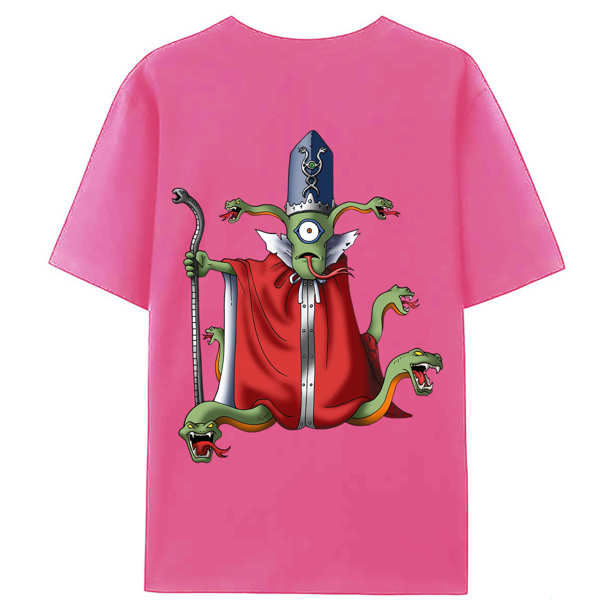 （画像用） ドラゴンクエスト Doragon Kuesuto Dragon Quest レディース半袖Tシャツ(バックプリント)