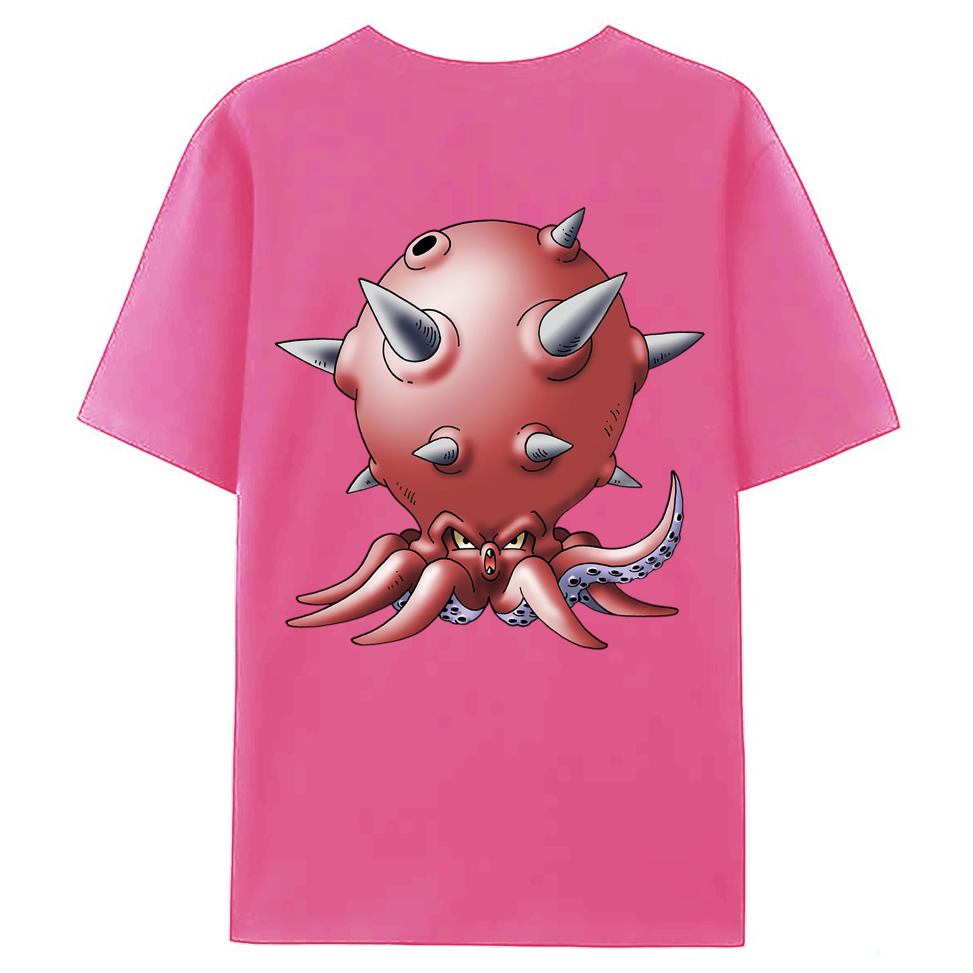 （画像用） ドラゴンクエスト Doragon Kuesuto Dragon Quest レディース半袖Tシャツ(バックプリント)