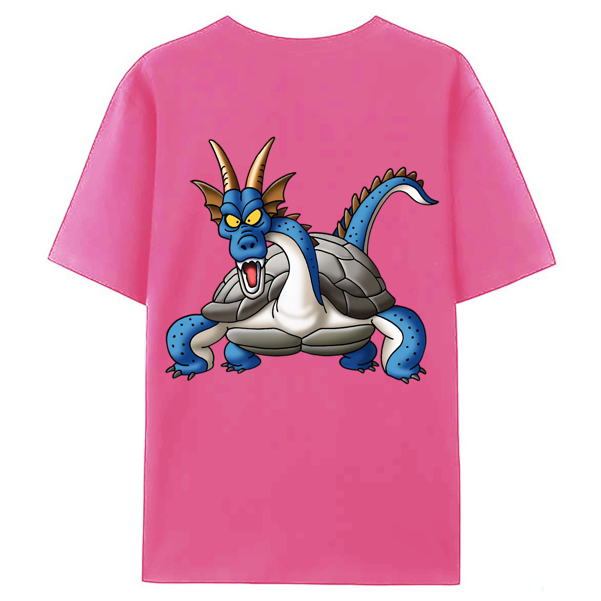 （画像用） ドラゴンクエスト Doragon Kuesuto Dragon Quest レディース半袖Tシャツ(バックプリント)