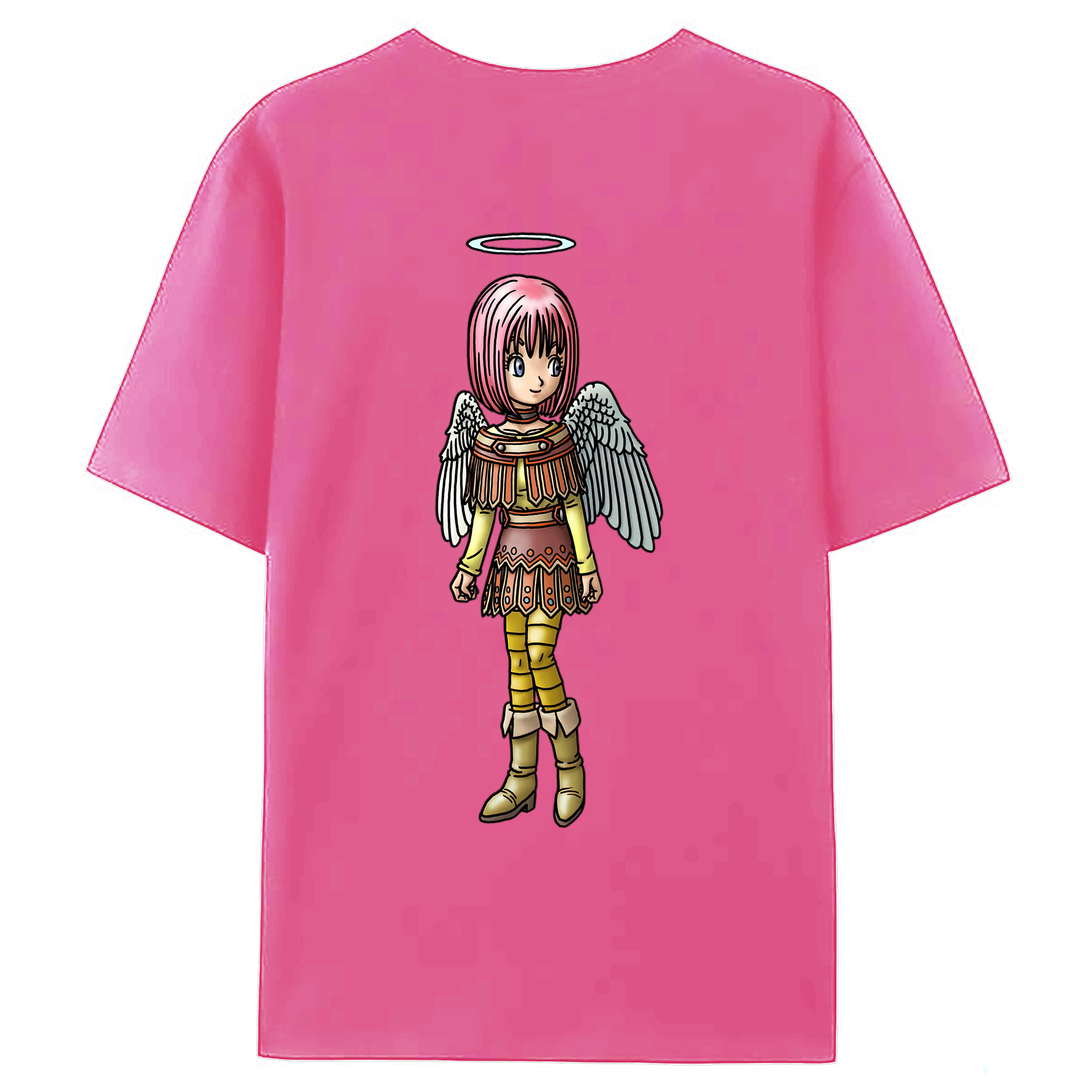 （画像用） ドラゴンクエスト Doragon Kuesuto Dragon Quest レディース半袖Tシャツ(バックプリント)
