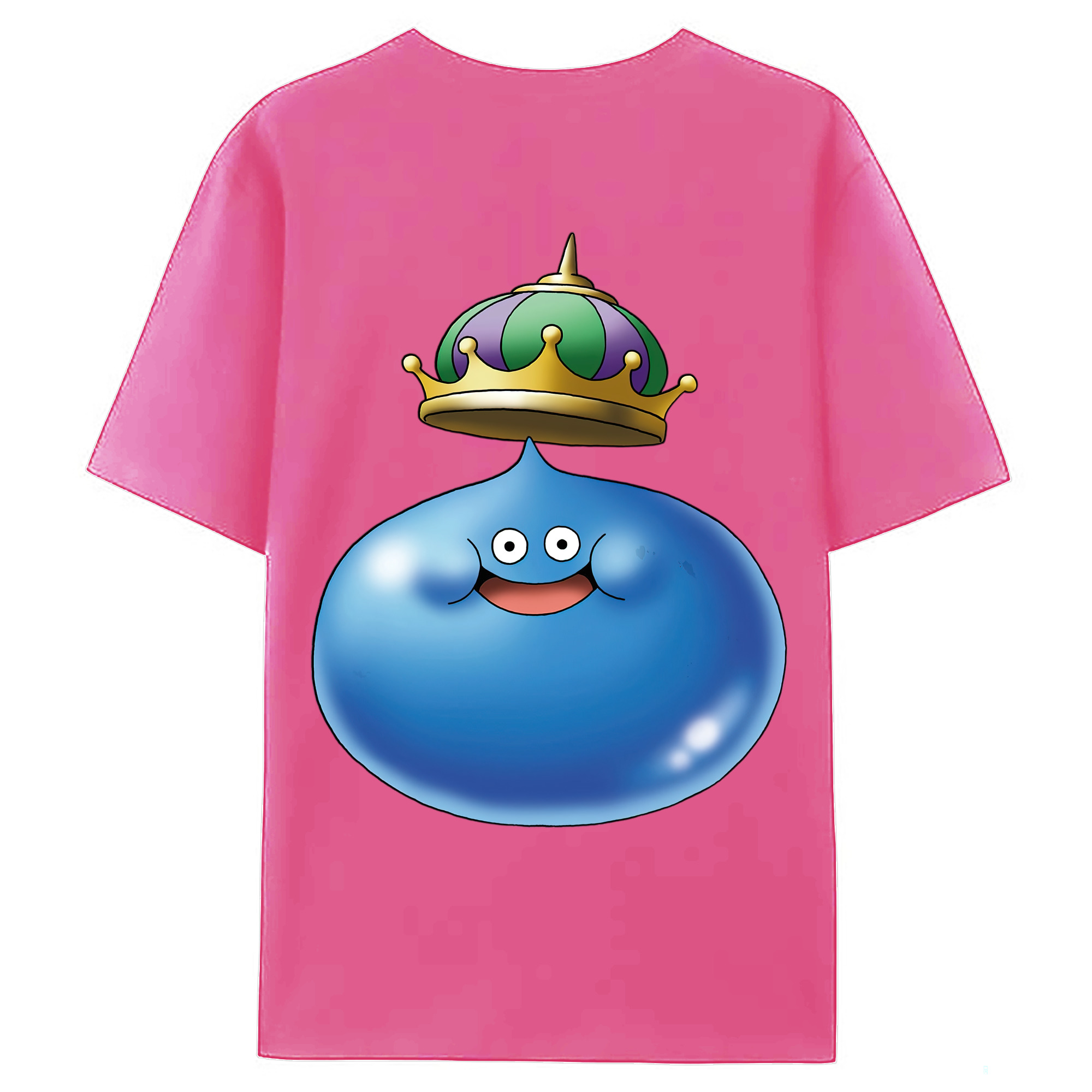 （画像用） ドラゴンクエスト Doragon Kuesuto Dragon Quest レディース半袖Tシャツ(バックプリント)