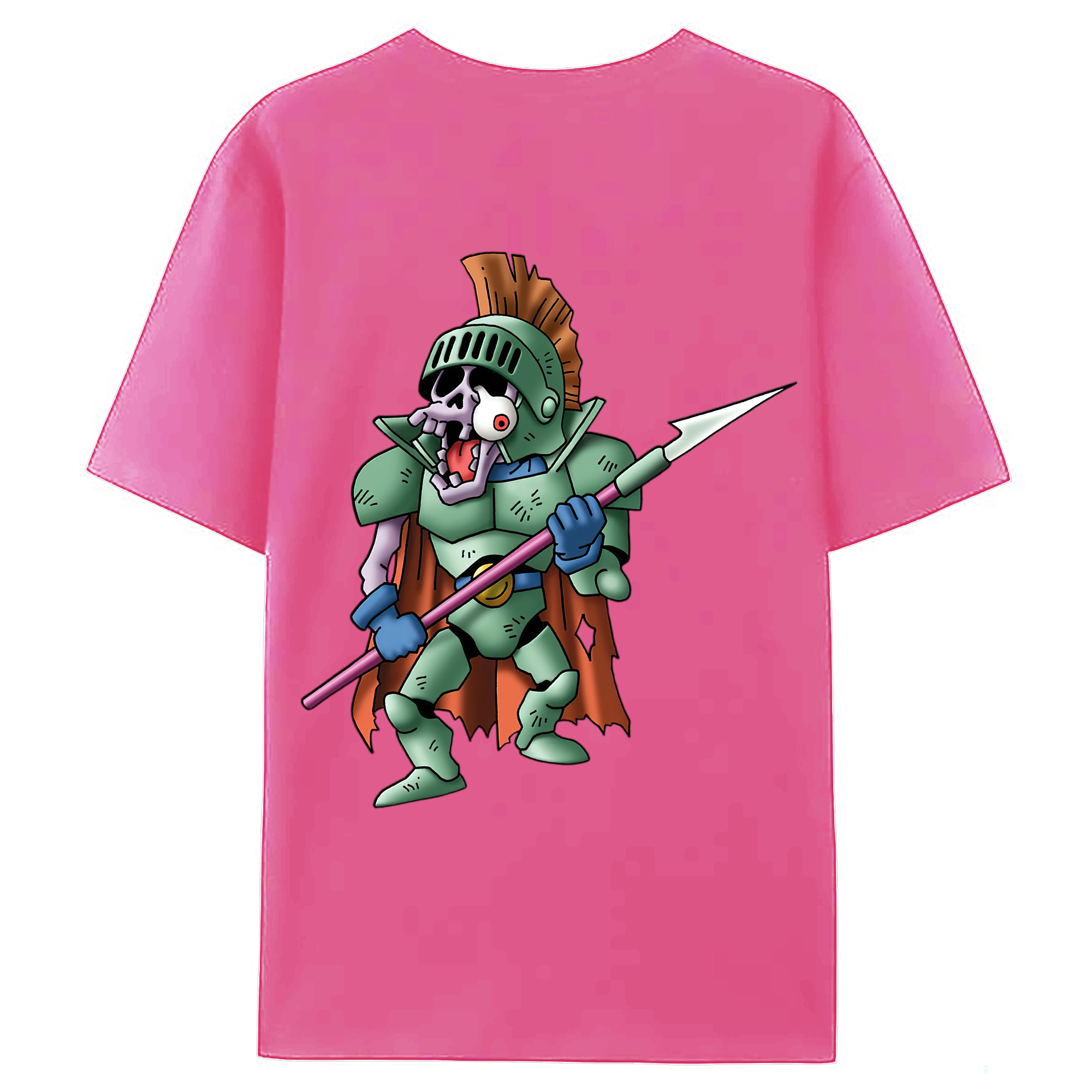 （画像用） ドラゴンクエスト Doragon Kuesuto Dragon Quest レディース半袖Tシャツ(バックプリント)