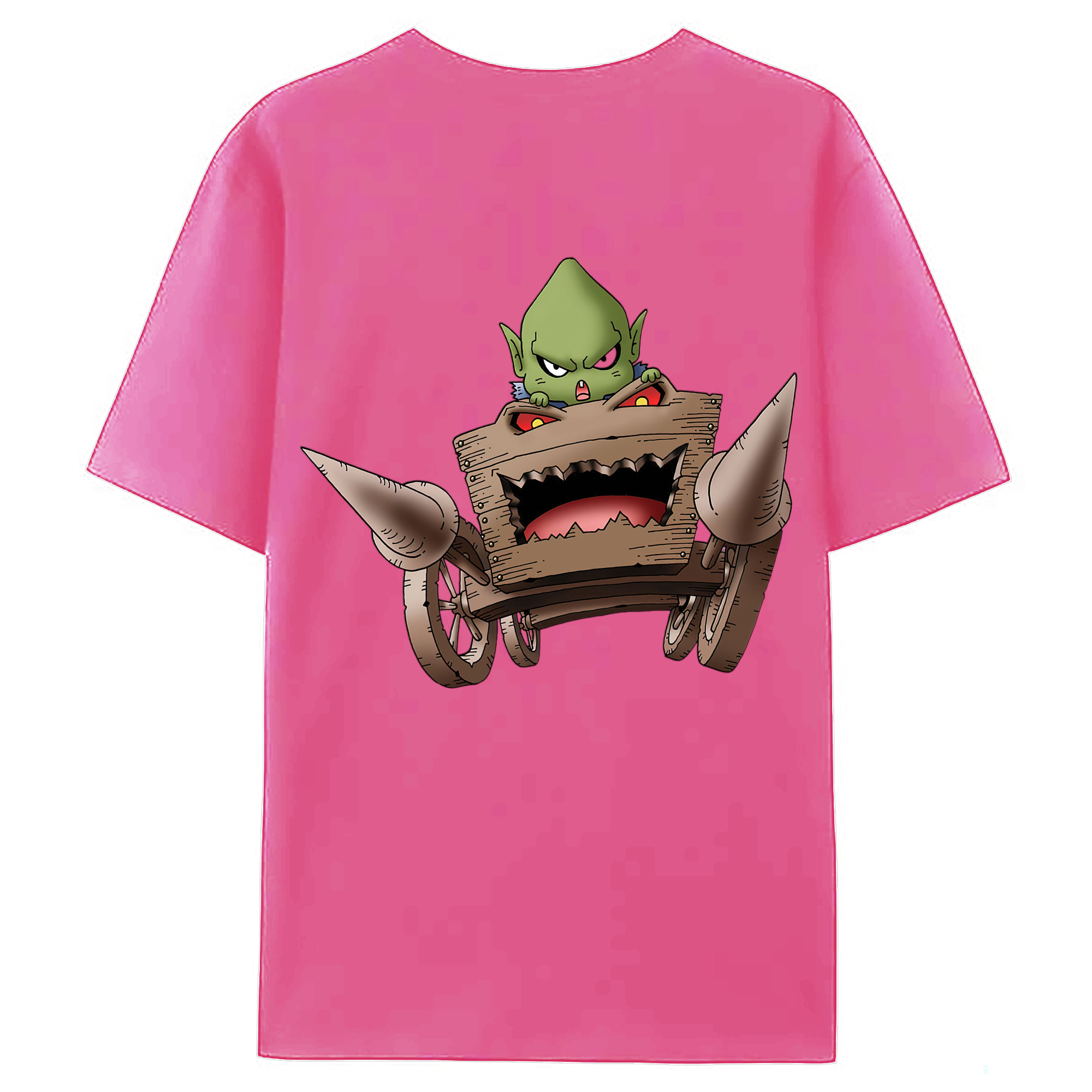 （画像用） ドラゴンクエスト Doragon Kuesuto Dragon Quest レディース半袖Tシャツ(バックプリント)