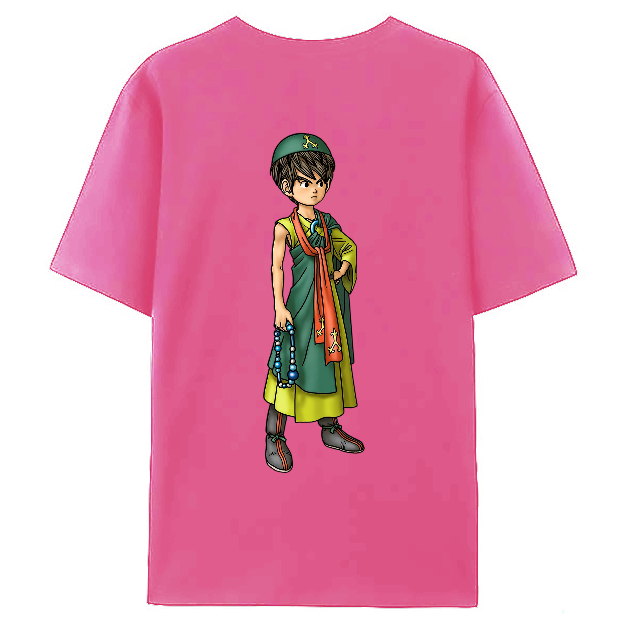 （画像用） ドラゴンクエスト Doragon Kuesuto Dragon Quest レディース半袖Tシャツ(バックプリント)