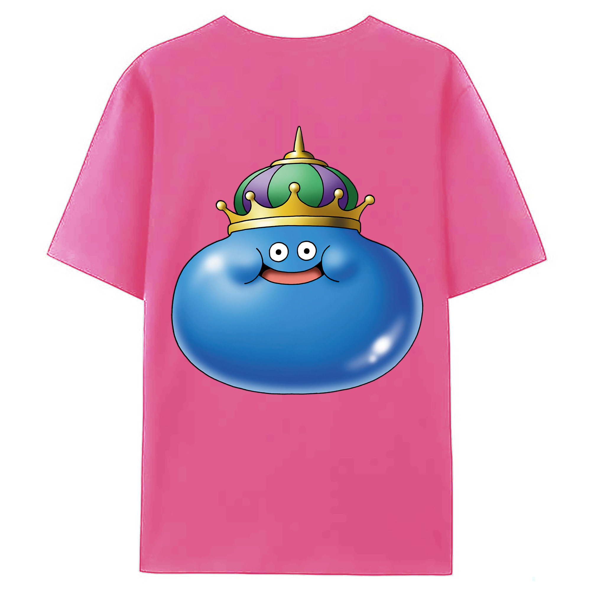 （画像用） ドラゴンクエスト Doragon Kuesuto Dragon Quest レディース半袖Tシャツ(バックプリント)