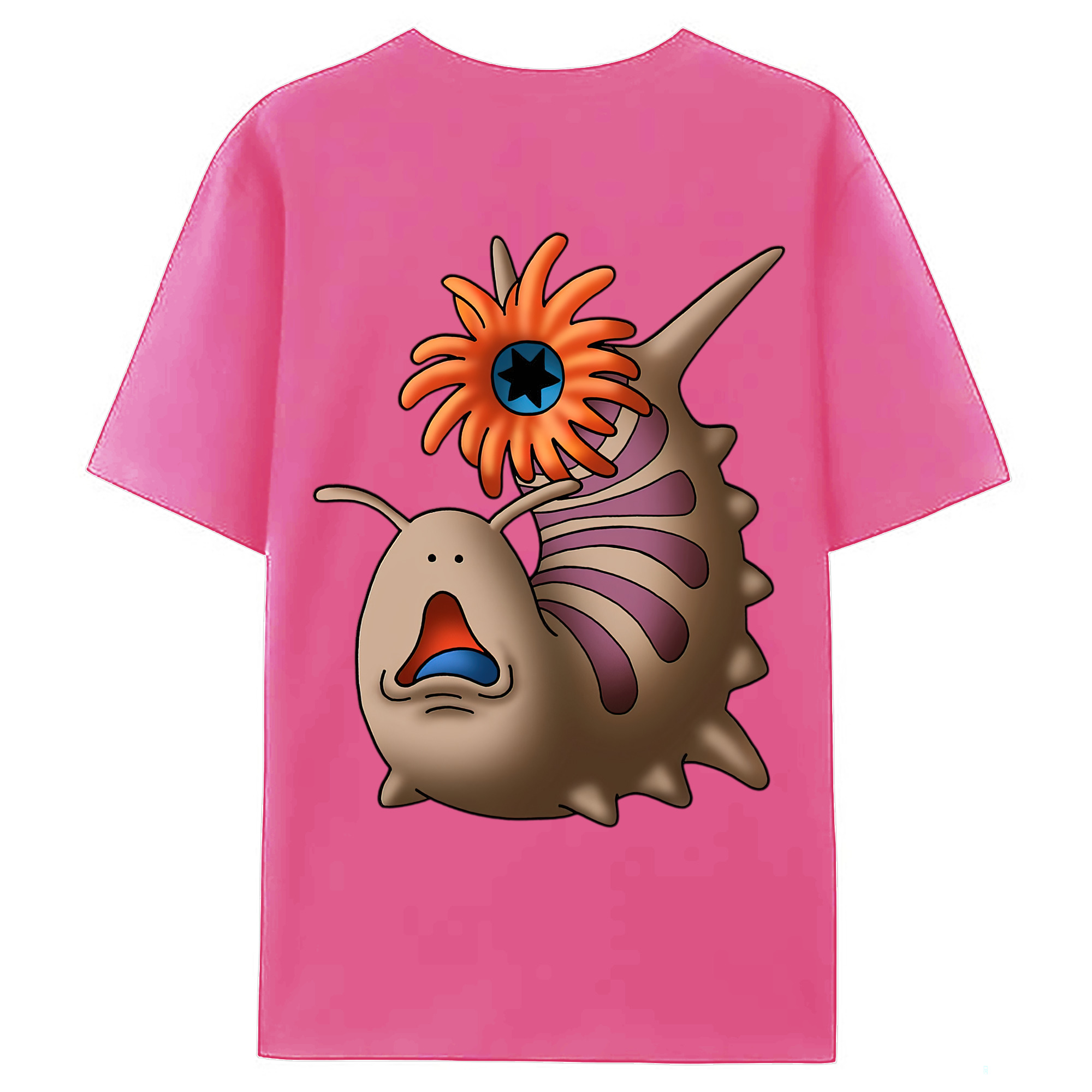 （画像用） ドラゴンクエスト Doragon Kuesuto Dragon Quest レディース半袖Tシャツ(バックプリント)