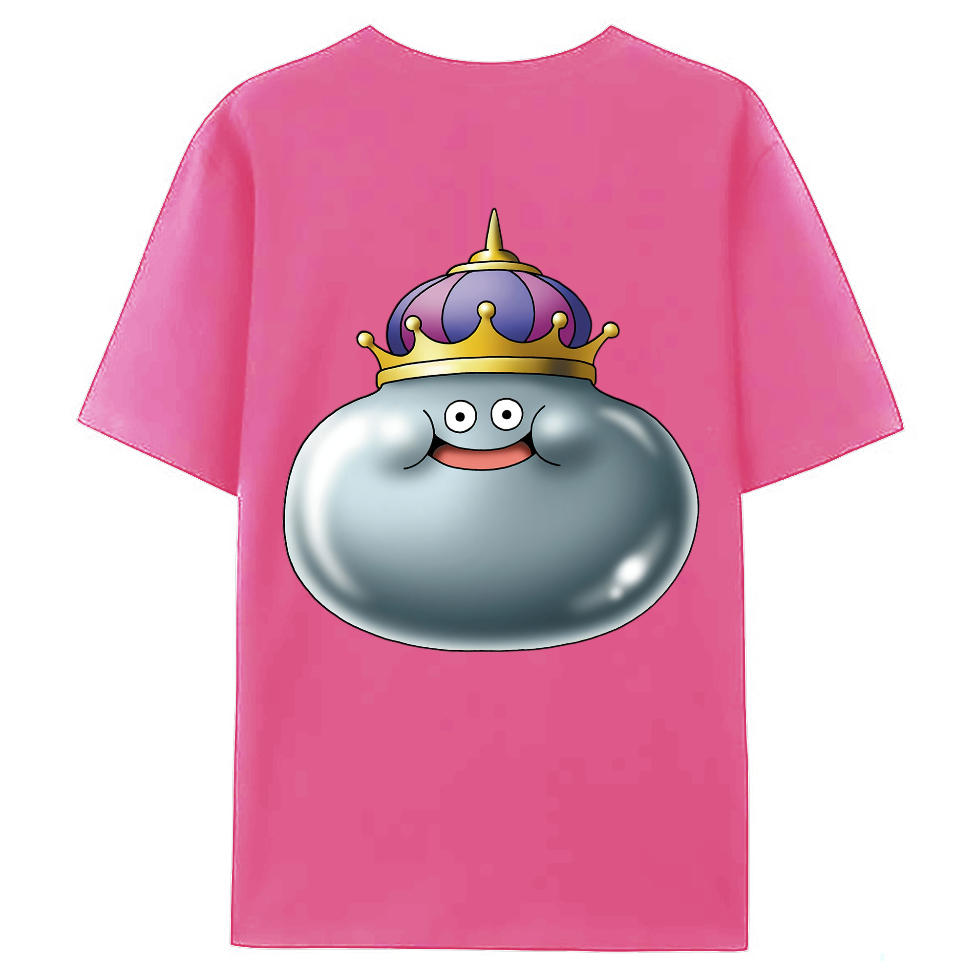 （画像用） ドラゴンクエスト Doragon Kuesuto Dragon Quest レディース半袖Tシャツ(バックプリント)