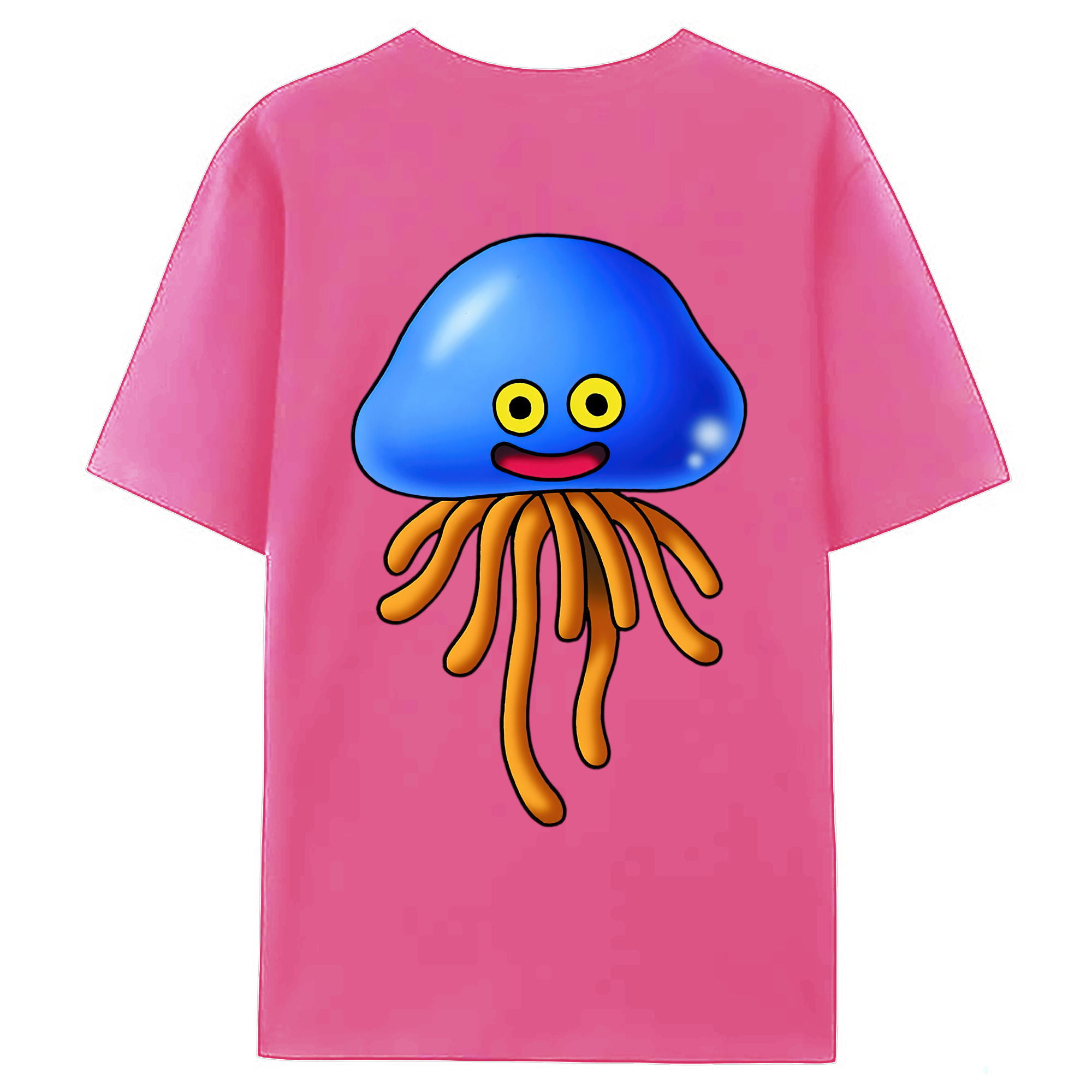 （画像用） ドラゴンクエスト Doragon Kuesuto Dragon Quest レディース半袖Tシャツ(バックプリント)