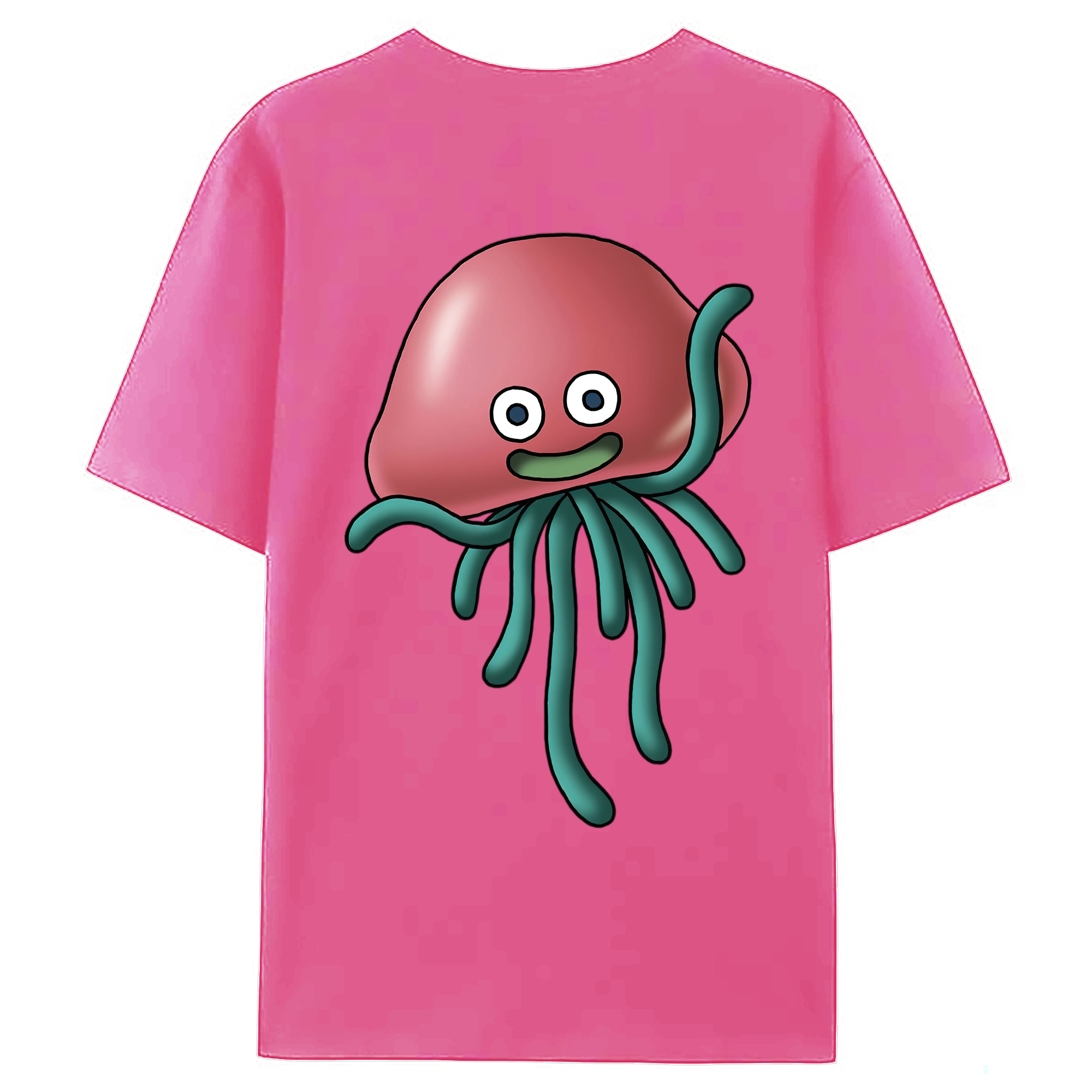 （画像用） ドラゴンクエスト Doragon Kuesuto Dragon Quest レディース半袖Tシャツ(バックプリント)