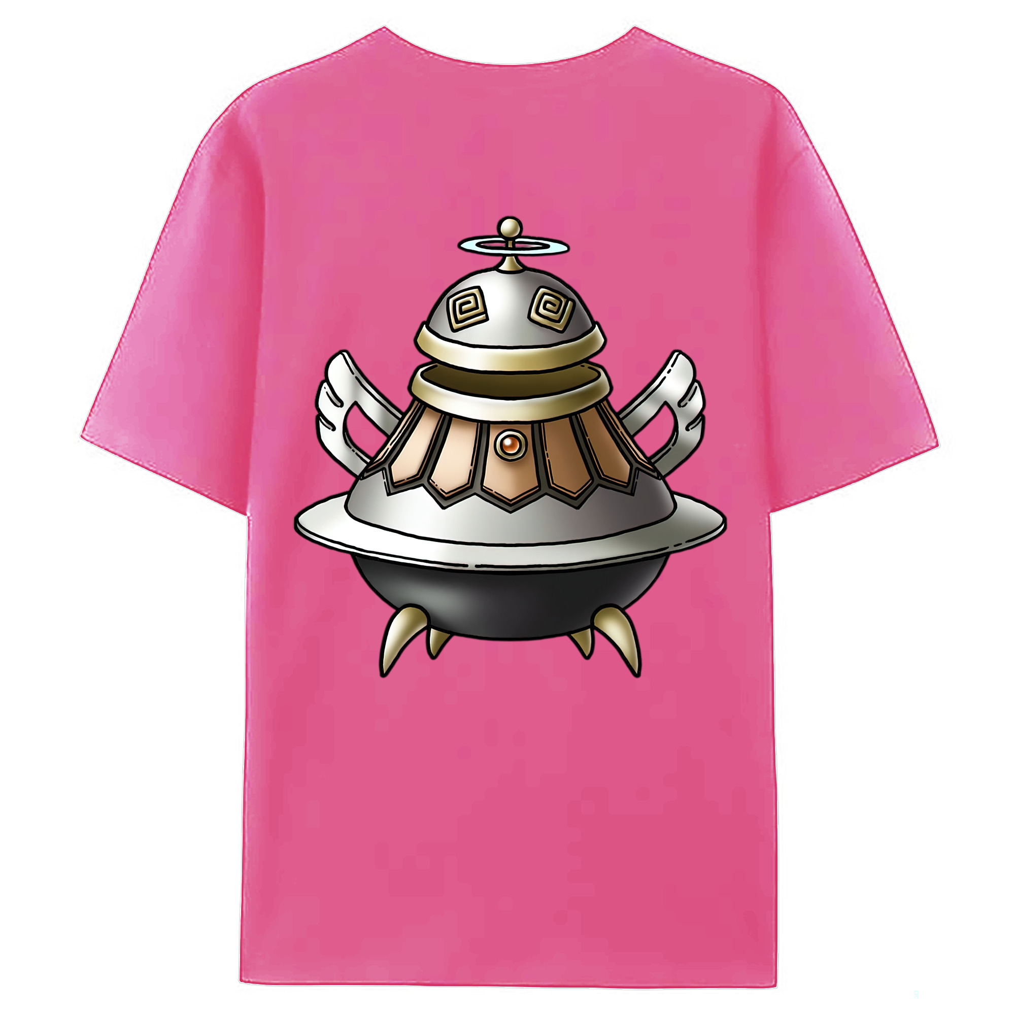 （画像用） ドラゴンクエスト Doragon Kuesuto Dragon Quest レディース半袖Tシャツ(バックプリント)