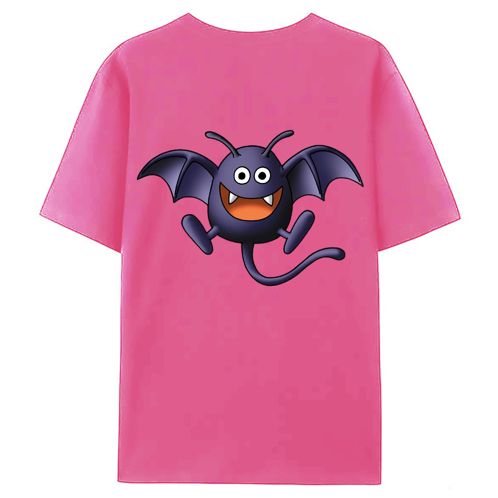 （画像用） ドラゴンクエスト Doragon Kuesuto Dragon Quest レディース半袖Tシャツ(バックプリント)