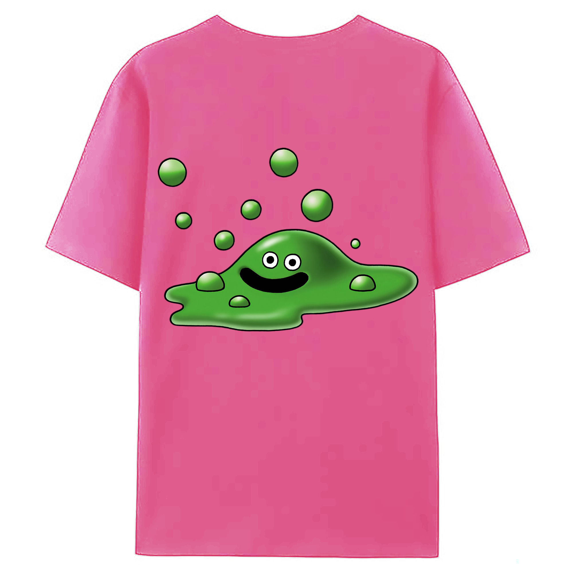 （画像用） ドラゴンクエスト Doragon Kuesuto Dragon Quest レディース半袖Tシャツ(バックプリント)