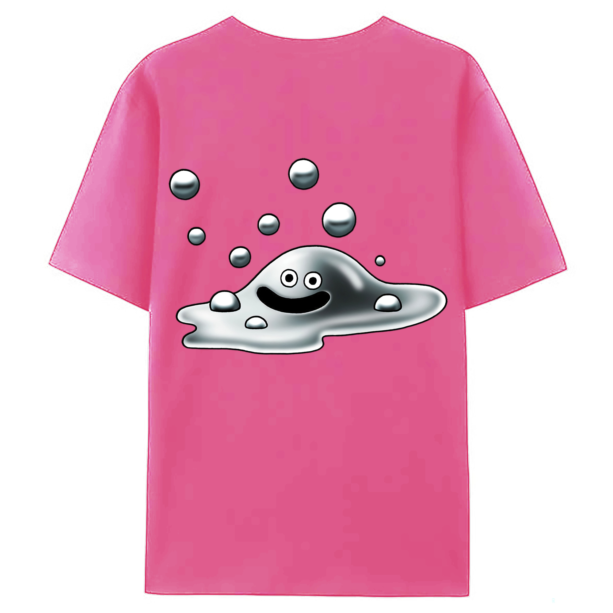 （画像用） ドラゴンクエスト Doragon Kuesuto Dragon Quest レディース半袖Tシャツ(バックプリント)