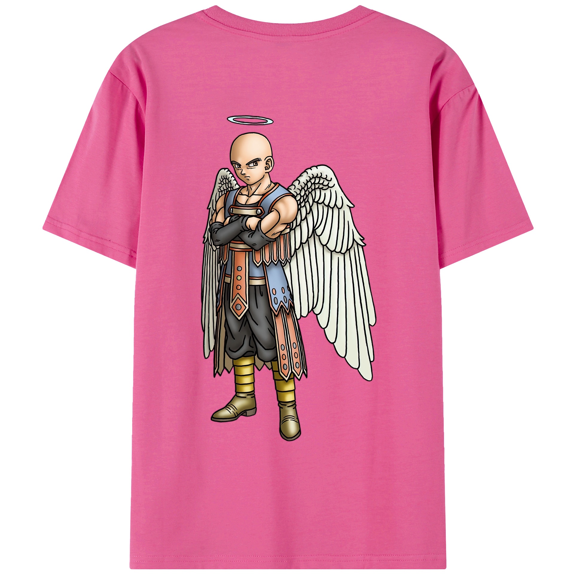 （画像用） ドラゴンクエスト Doragon Kuesuto Dragon Quest レディース半袖Tシャツ(バックプリント)