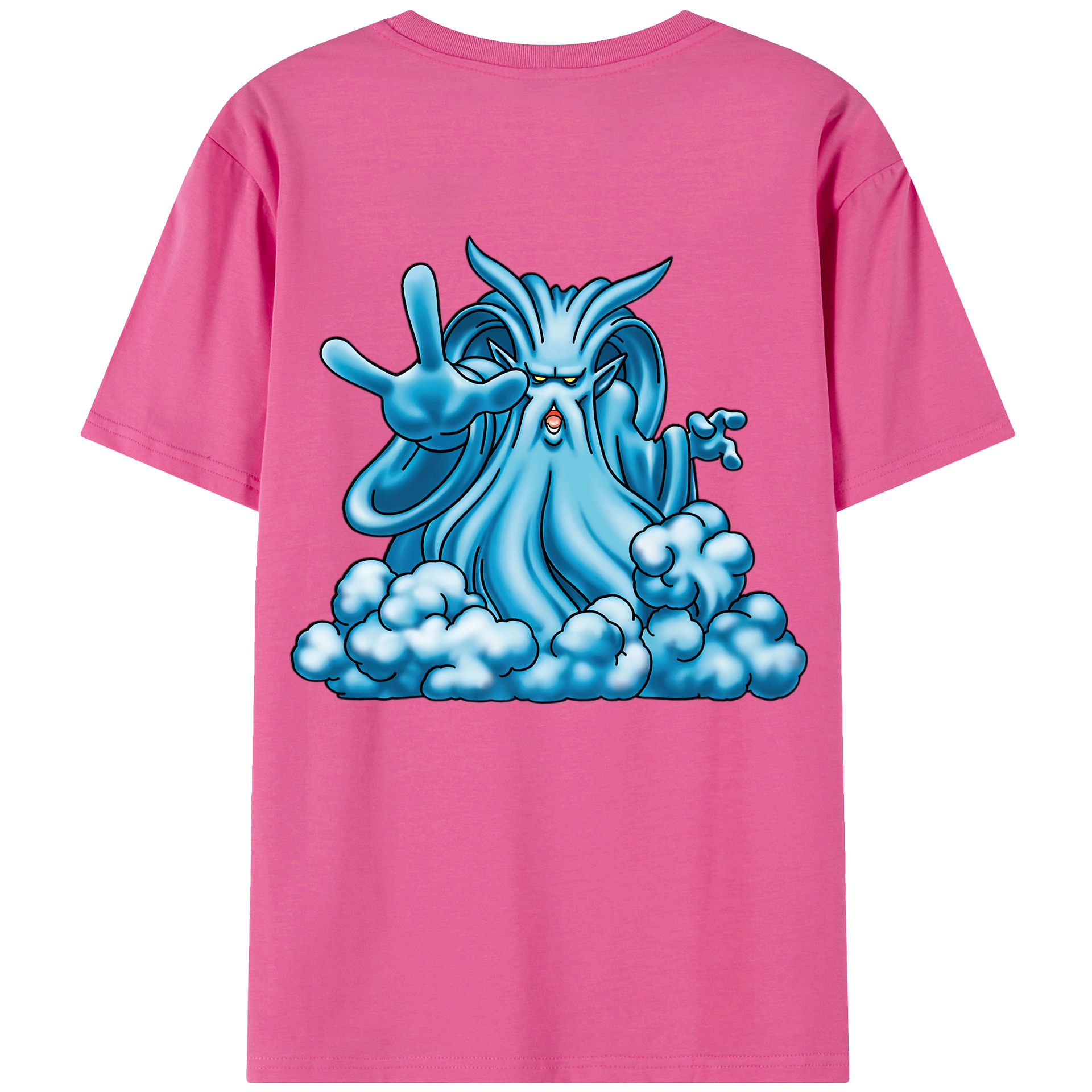 （画像用） ドラゴンクエスト Doragon Kuesuto Dragon Quest レディース半袖Tシャツ(バックプリント)